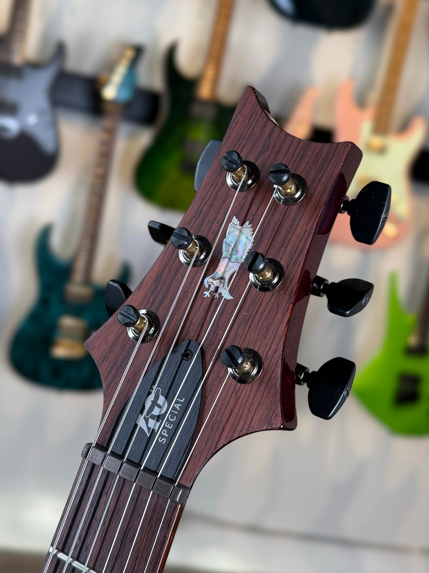 PRS 40th Anniversary Special Semi Hollow Wood Library "Artist Top" | Custom Purple Microburst