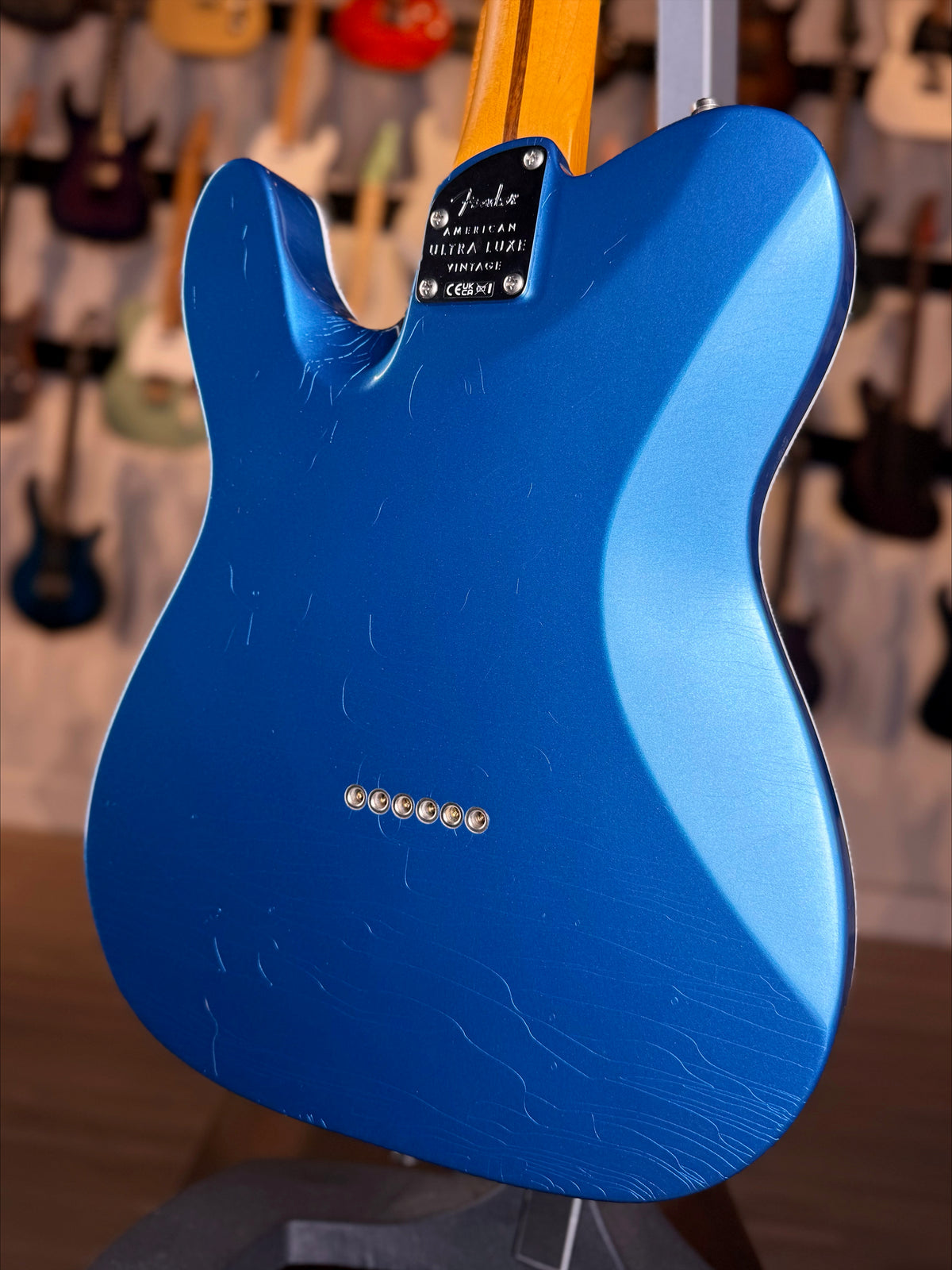 Fender American Ultra Luxe Vintage ’60s Telecaster Custom | Lake Placid Blue