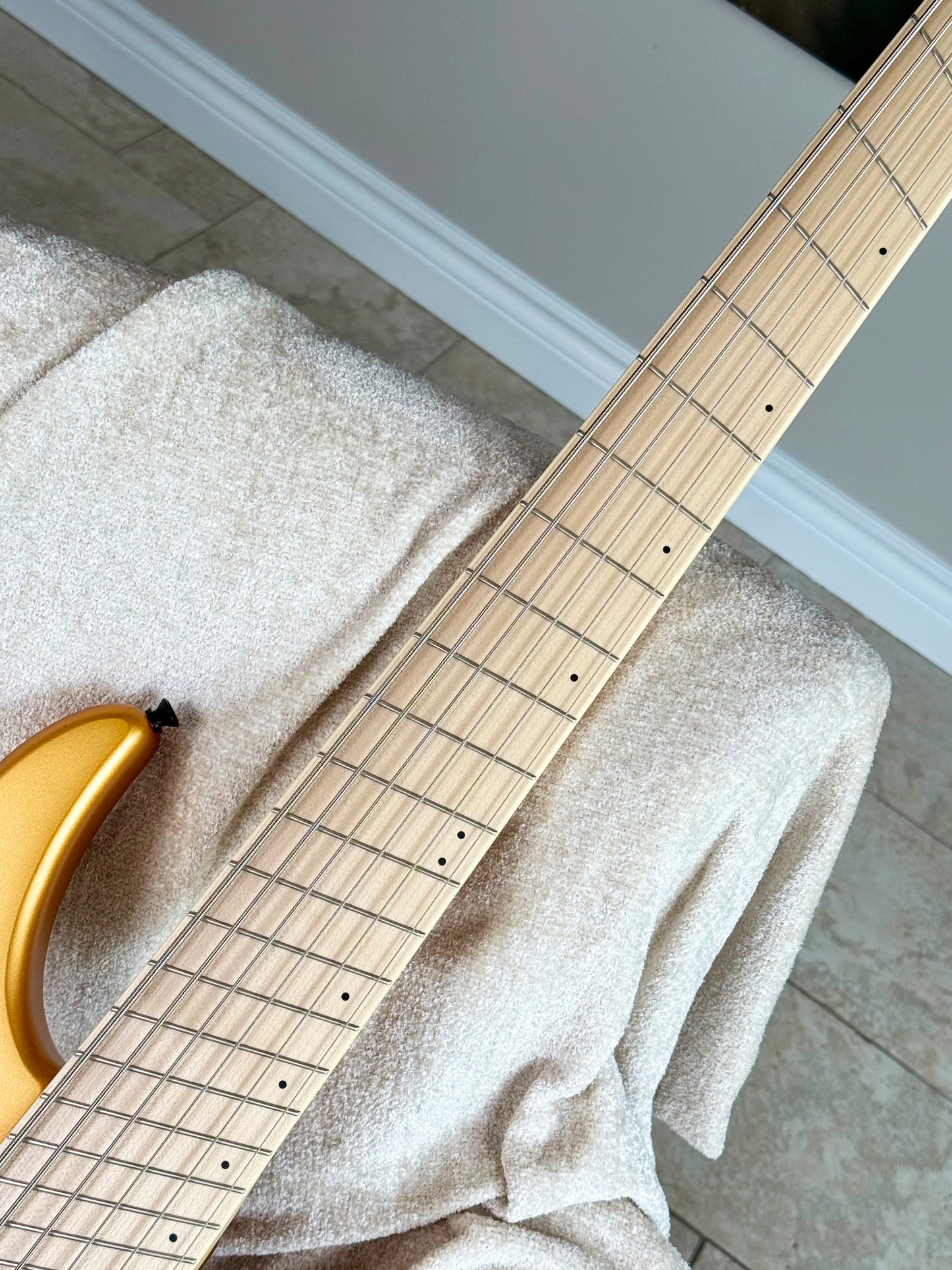 Dingwall Guitars Adam "Nolly" Getgood NG Signature 6 String | Matte Gold Metallic