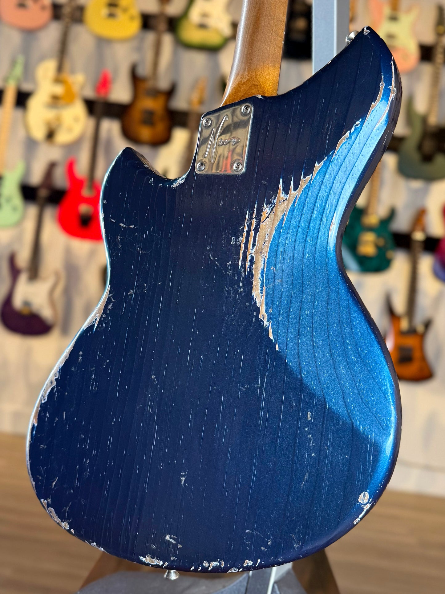 Novo Guitars Serus J Custom | Lake Como Blue