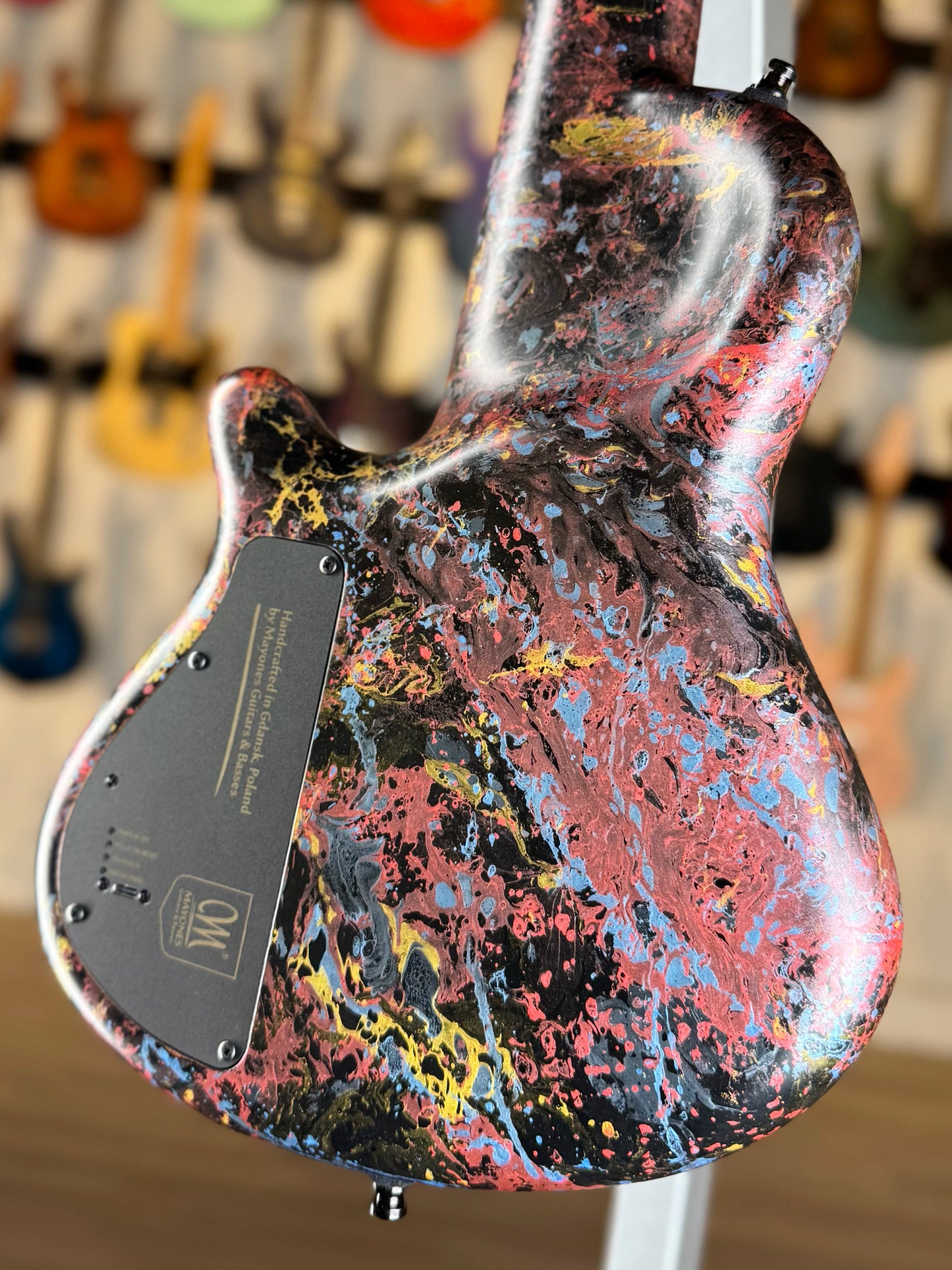 Mayones Cali 5 | Multicolor Graffiti Splatter Custom Color
