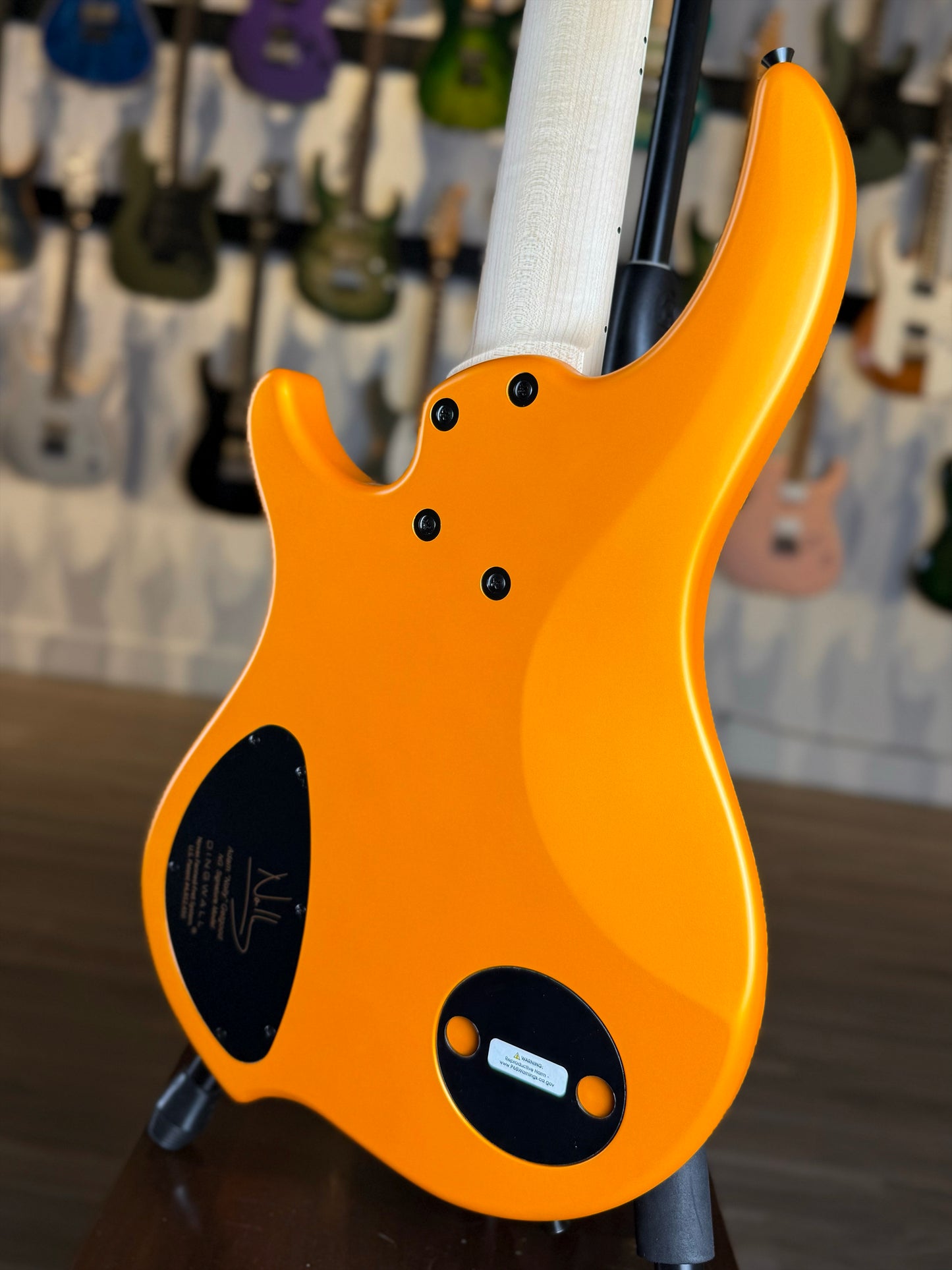 Dingwall Guitars Adam "Nolly" Getgood NG Signature 5 String | Lamborghini Orange (Limited Edition)