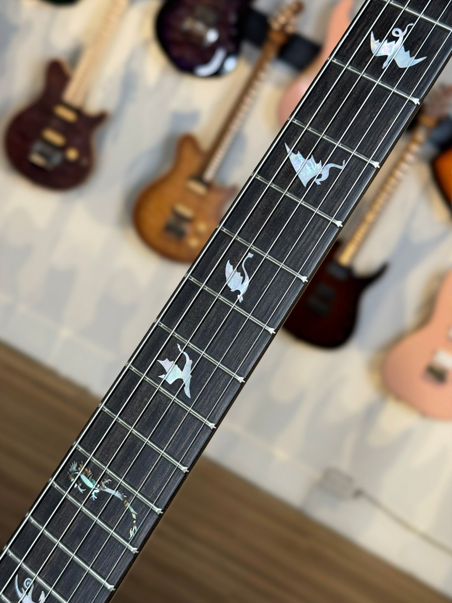 PRS USA Chleo Limited Edition Herman Li Signature | Charcoal Purple Burst (1 of 200)