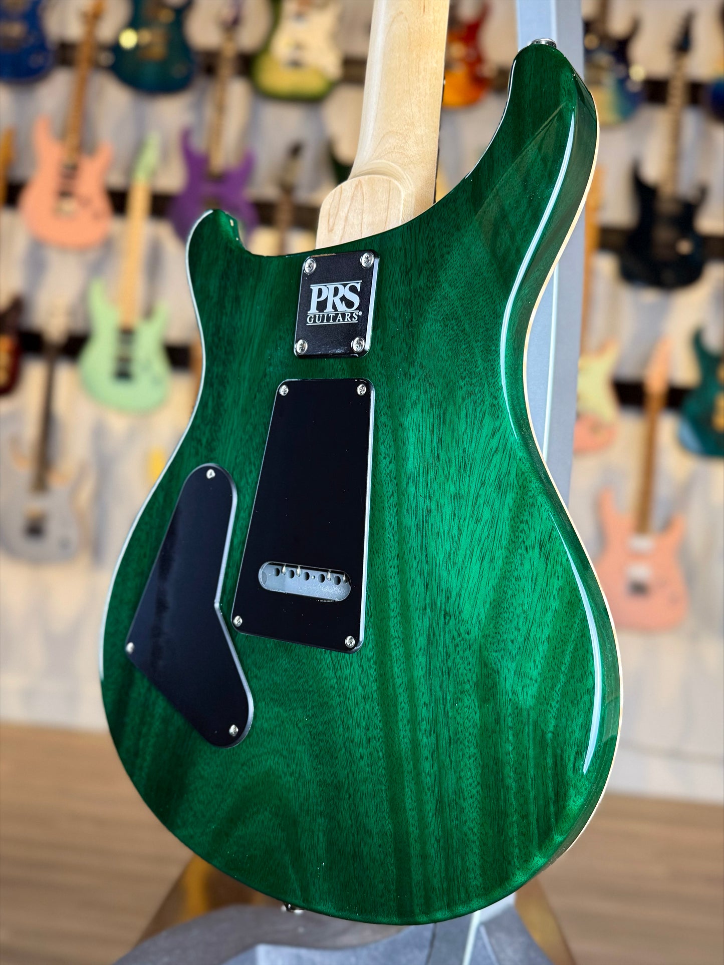 PRS CE 24 | Custom Color Trans Blue Green Burst (Hand Selected Top)
