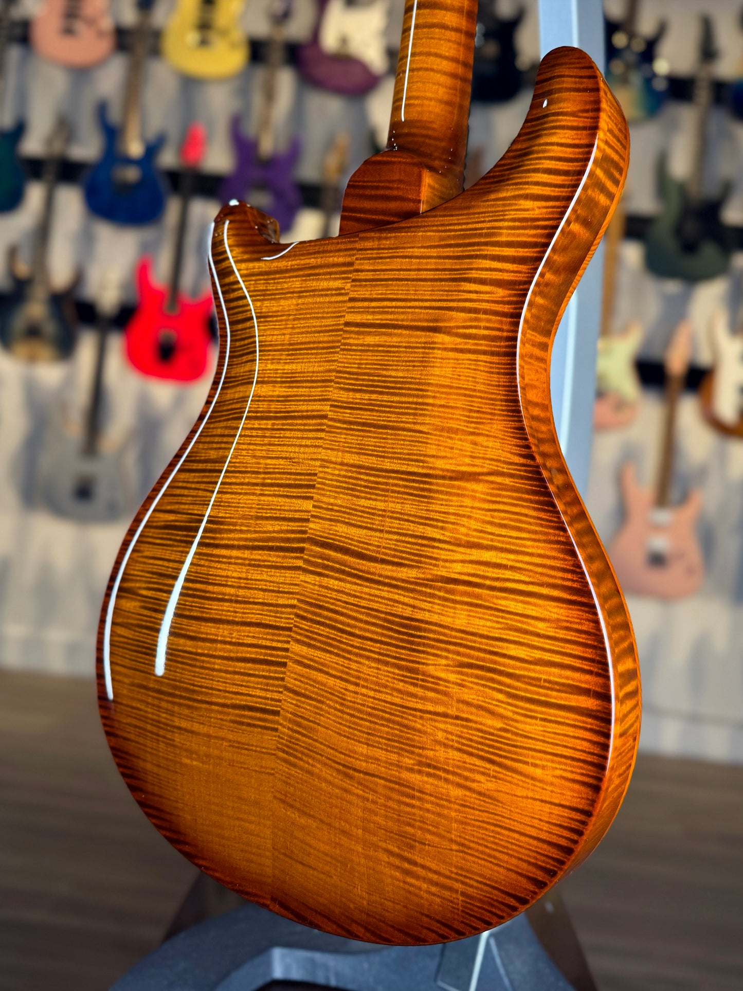 PRS Private Stock Hollowbody II | Natural Spruce Top/Curly Maple Back (Pre-Owned)