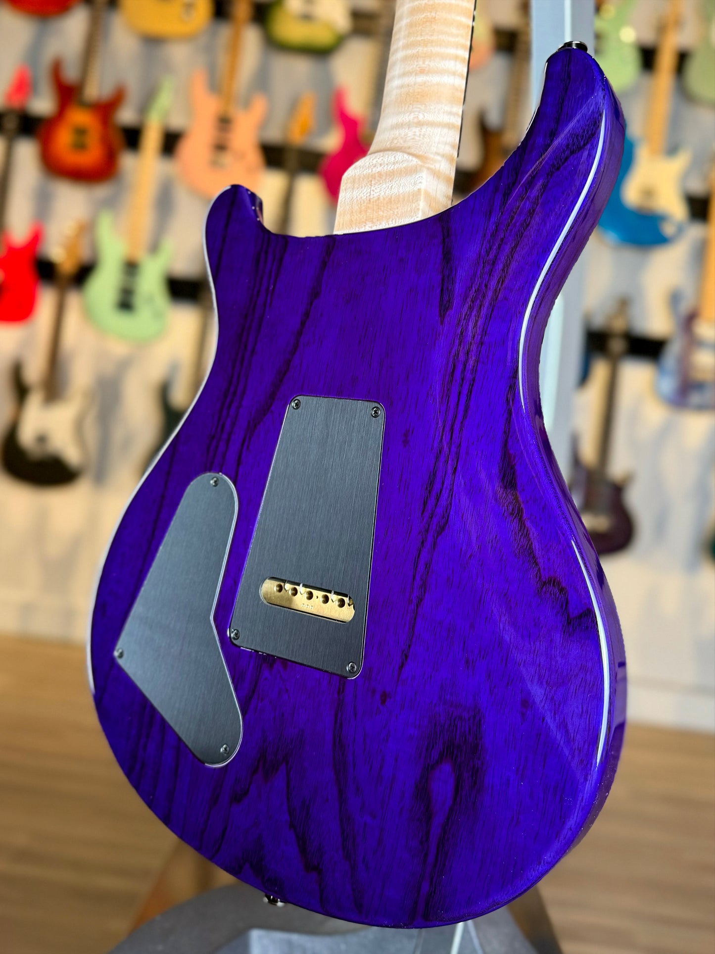 PRS Special 22 Semi-Hollow "10 Top" Sprayer's Choice Wood Library | Raspberry Purple Burst