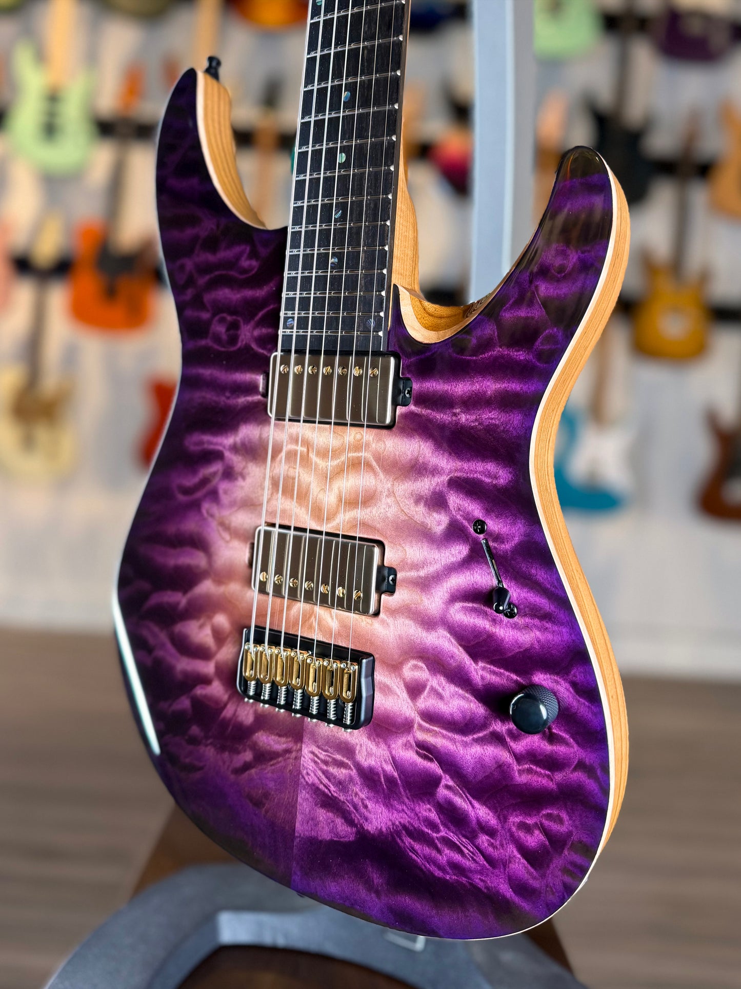 Mayones Aquila Elite S 7 | Purple Iris Gloss