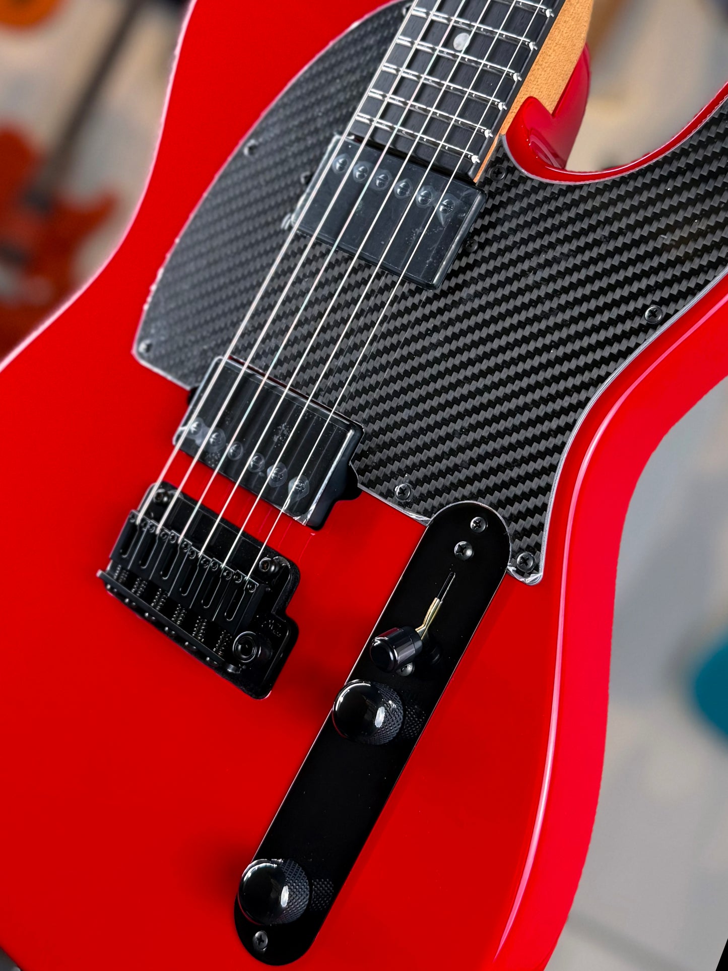 Suhr Andy Wood 10th Anniversary Modern T | Rosso Corsa