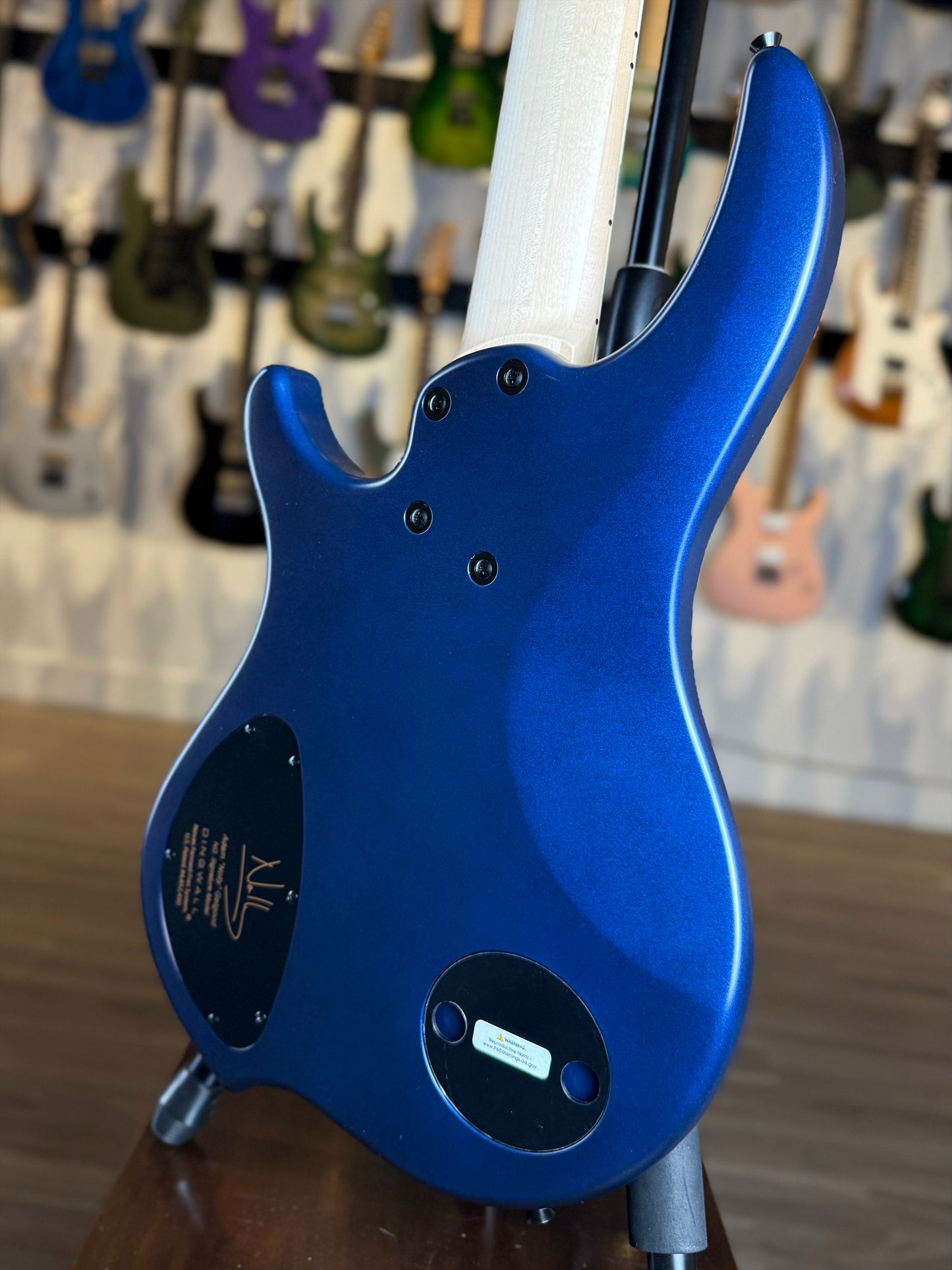 Dingwall Guitars Adam "Nolly" Getgood NG Signature 5 String | Matte Blue To Purple Colorshift (Canada Exclusive Limited Edition)