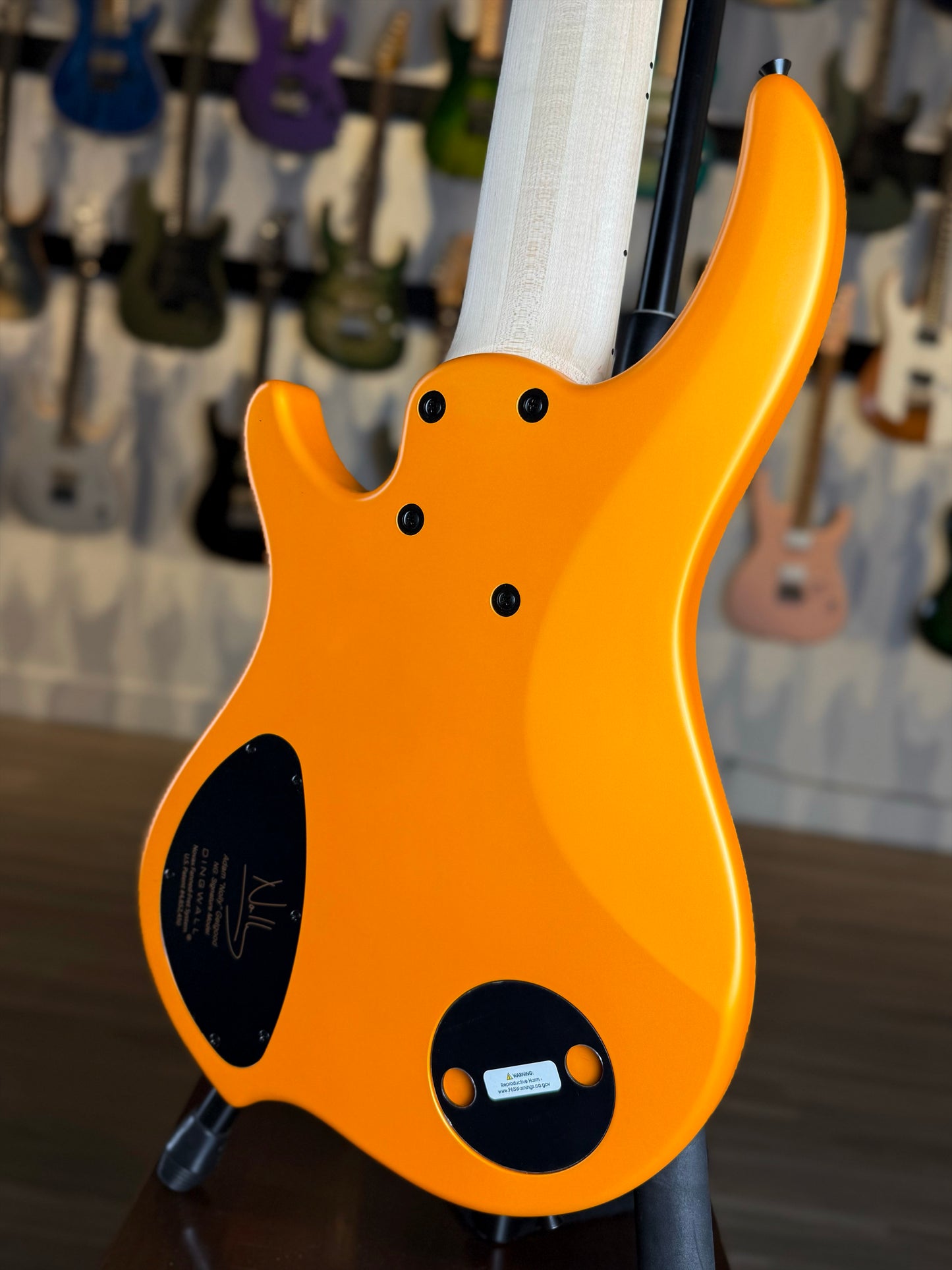 Dingwall Guitars Adam "Nolly" Getgood NG Signature 6 String | Lamborghini Orange (Limited Edition)