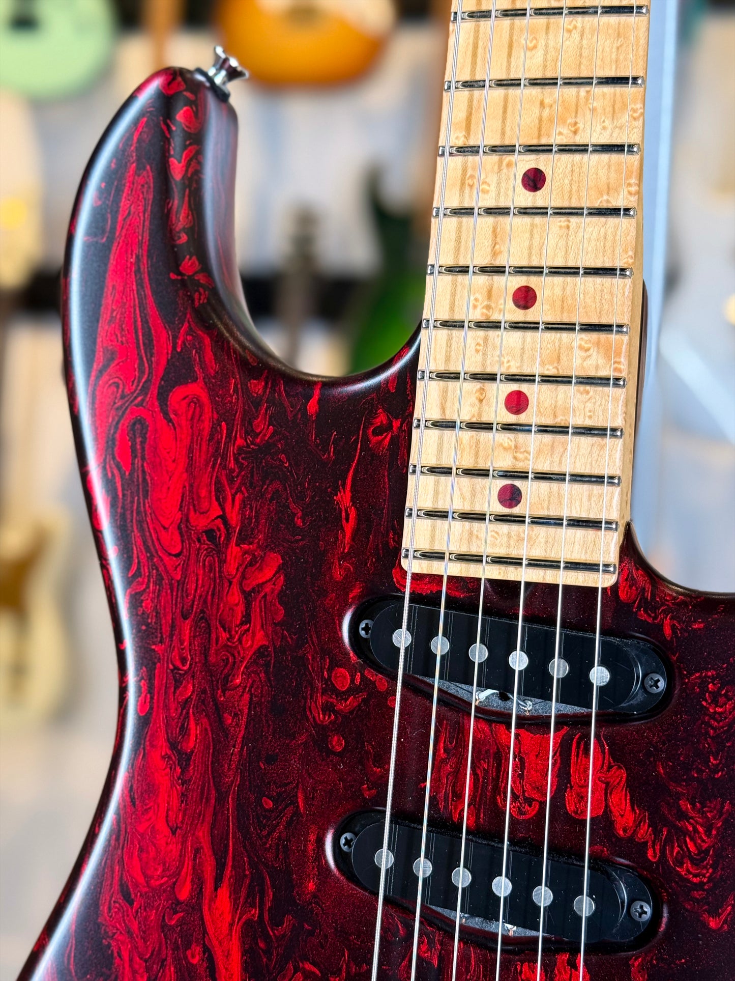 James Tyler Guitars Studio Elite HD | Candy Apple Red Shmear