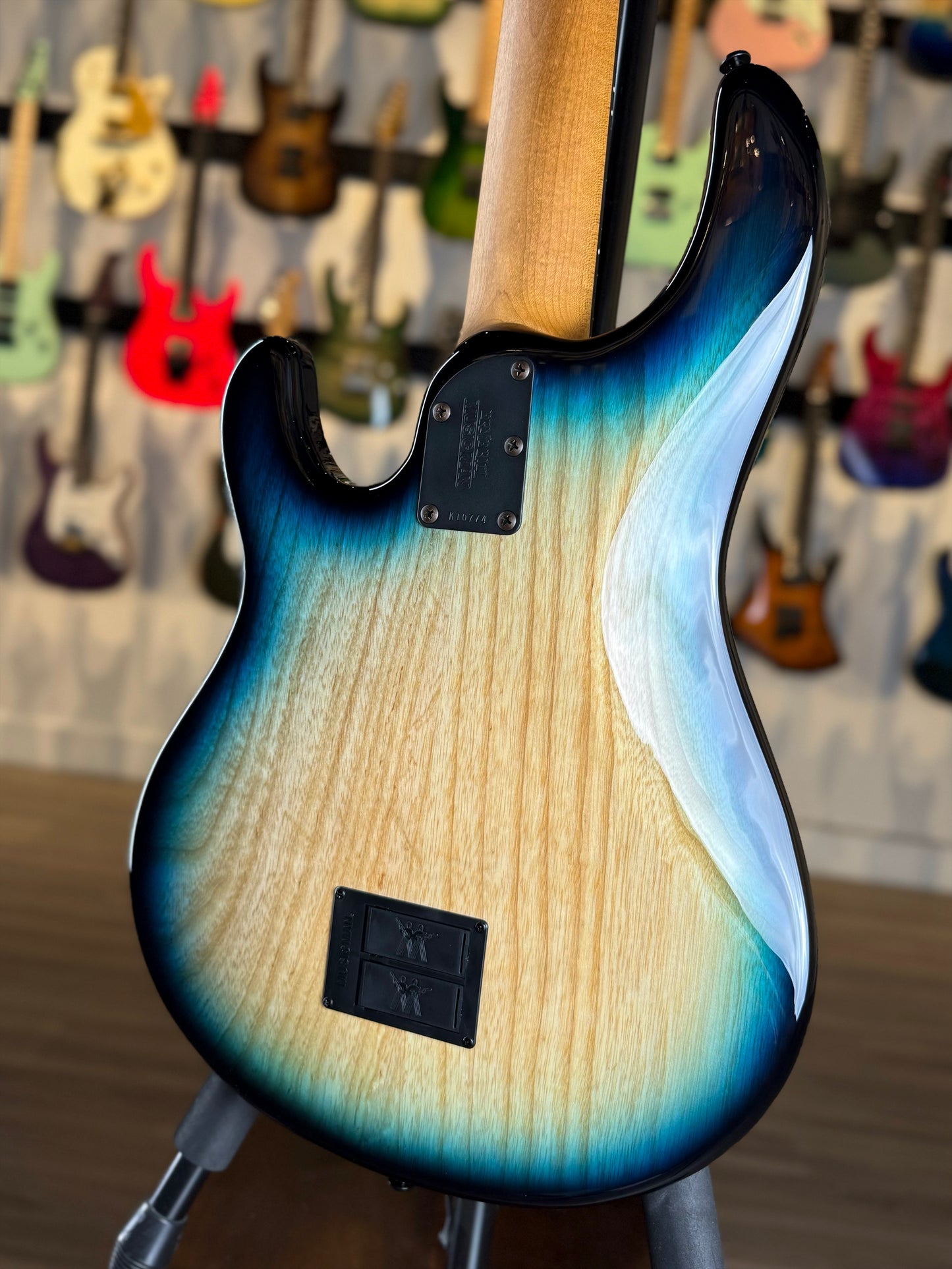 Ernie Ball Music Man Stingray 5 Special HH | Mean Blue Burst