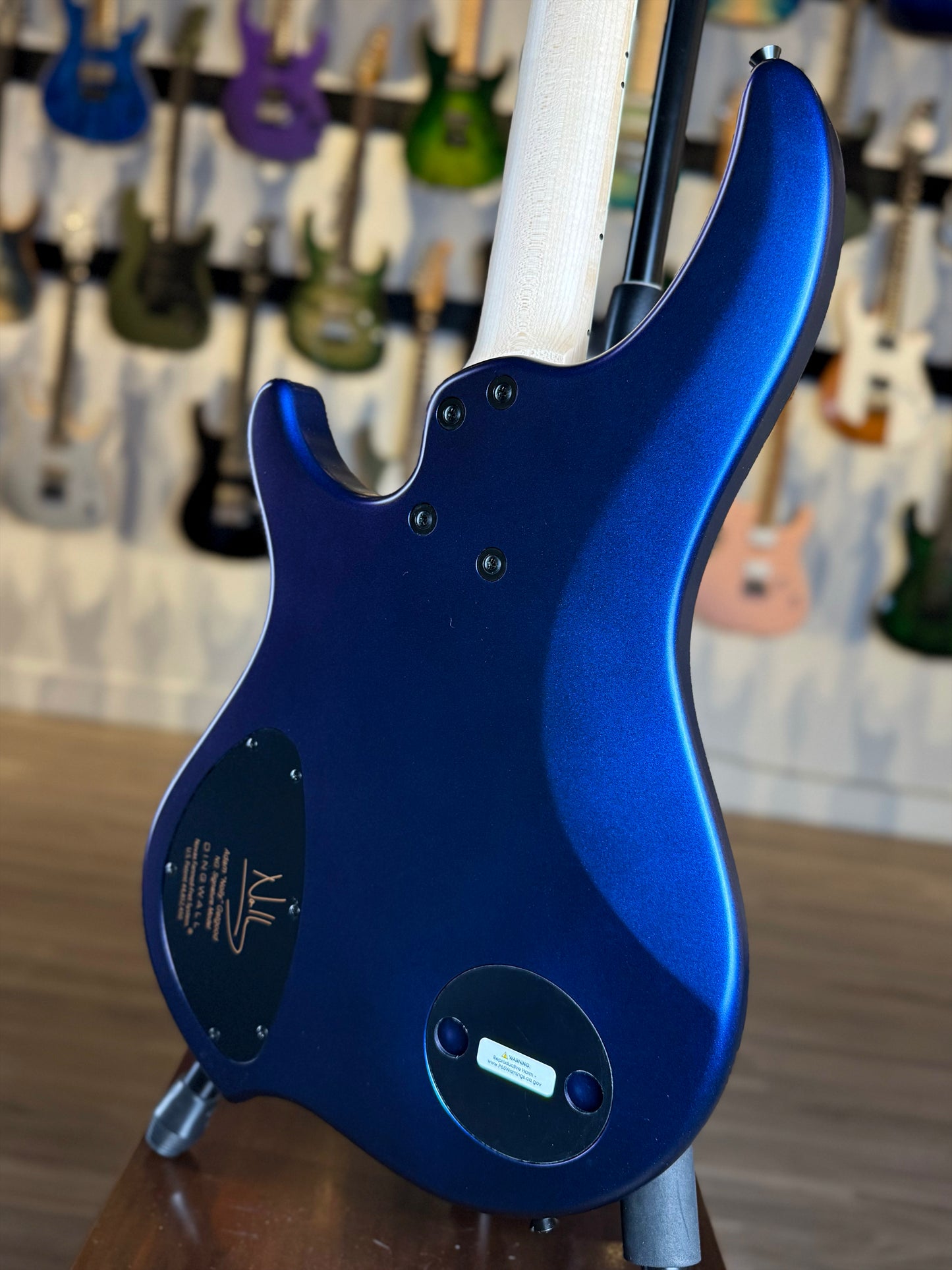 Dingwall Guitars Adam "Nolly" Getgood NG Signature 4 String | Matte Blue To Purple Colorshift (Canada Exclusive Limited Edition)