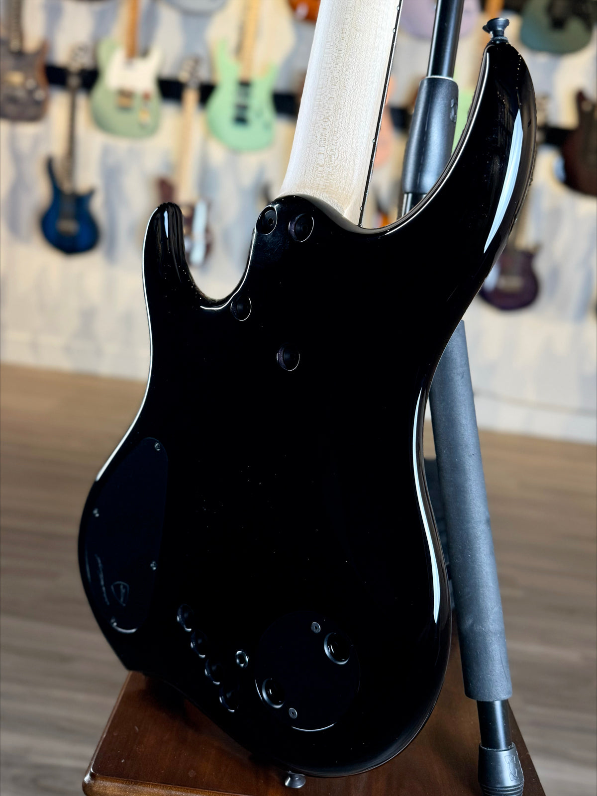 Dingwall Guitars Custom Shop Z3 5 String | Buckeye Burl Natural to Blackburst
