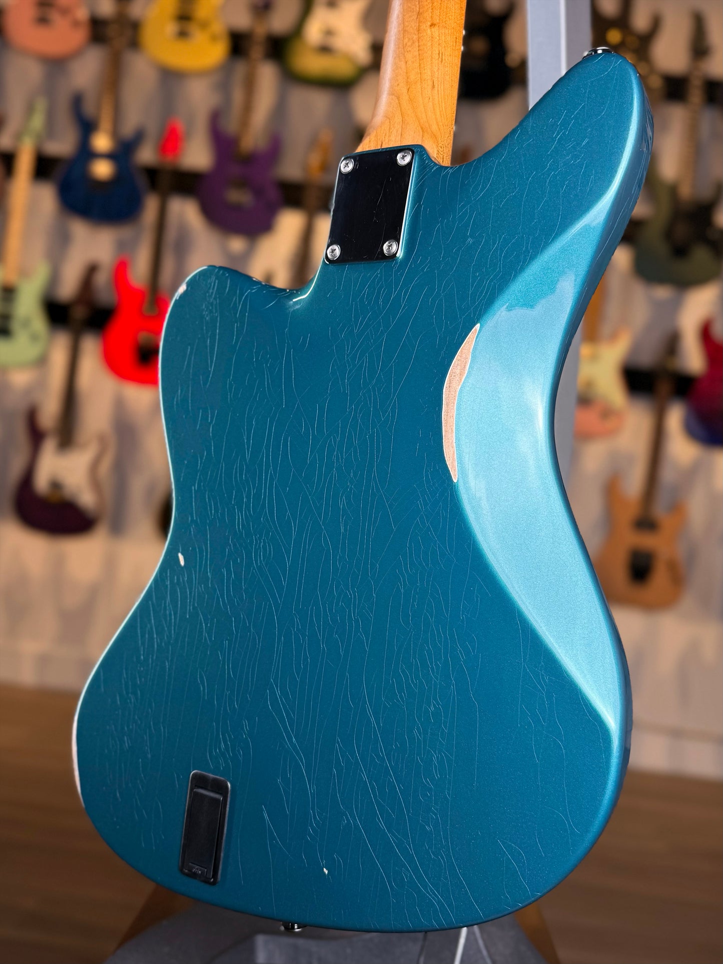 Suhr Classic JM Anqtue Funk Limited Edition | Ocean Turquoise Metallic (Pre-Owned)