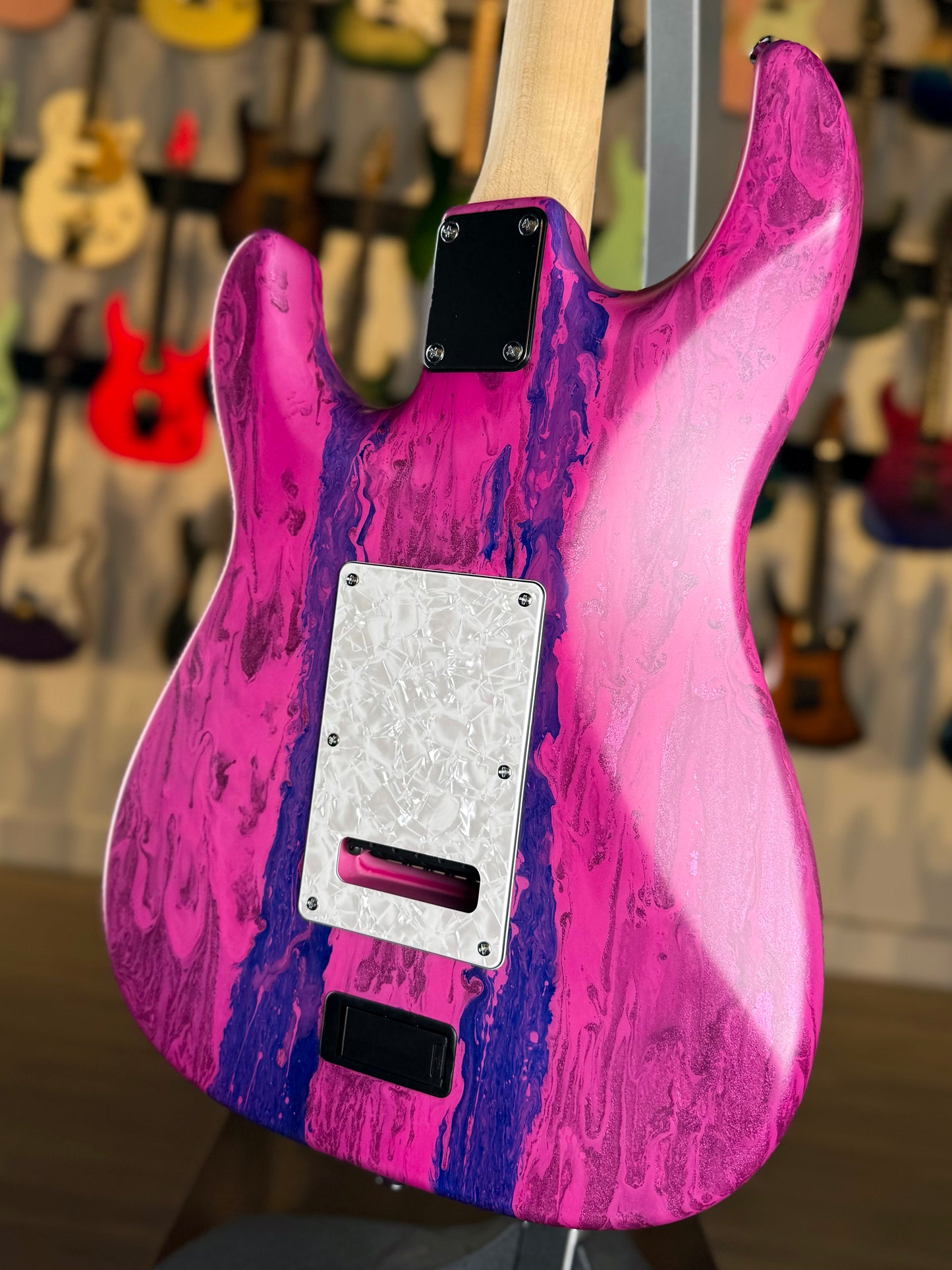 James Tyler Guitars Studio Elite HDX | Trans Fuchsia Over Antarctic Smear