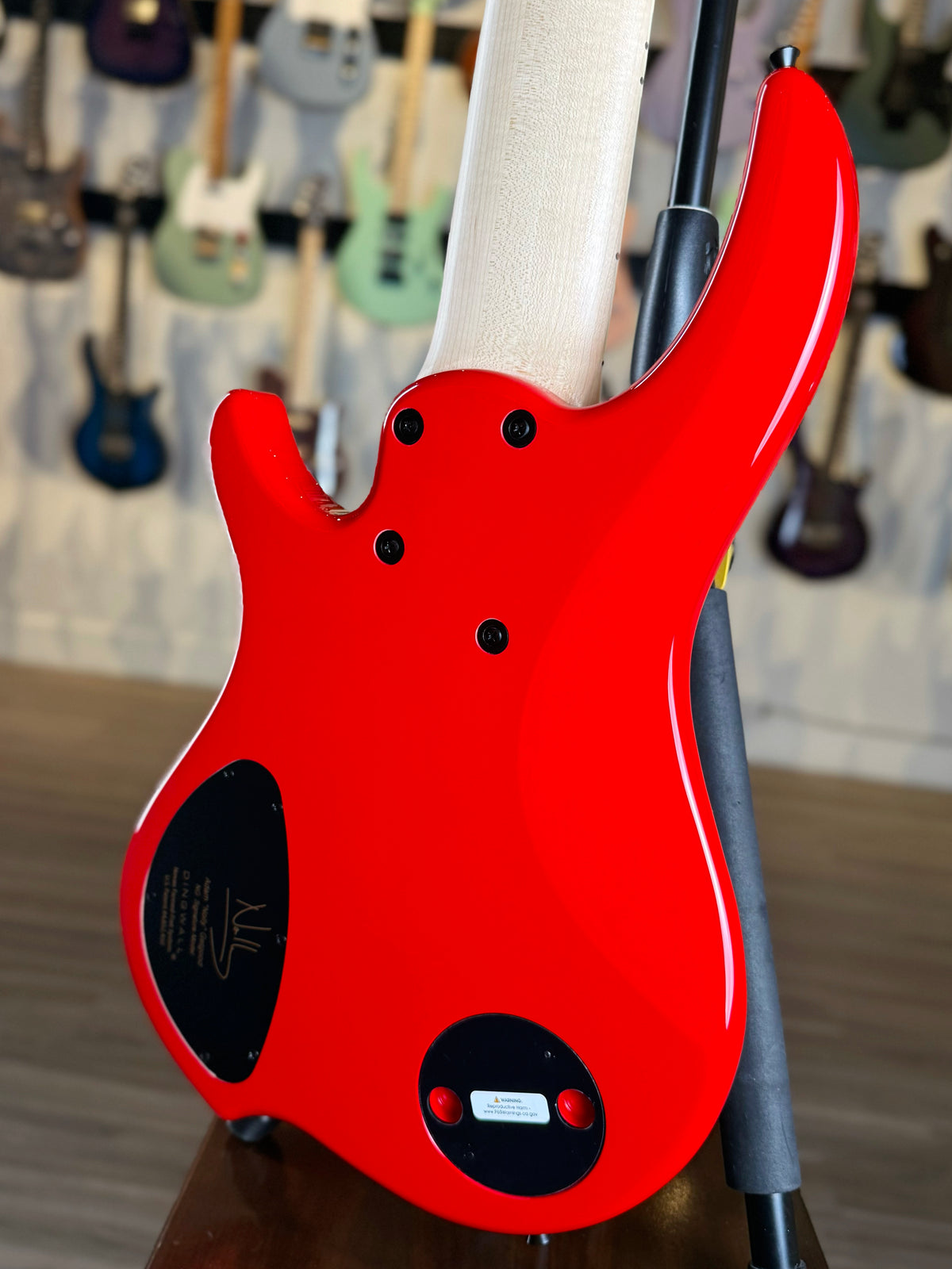 Dingwall Guitars Adam "Nolly" Getgood NG Signature 6 String Limited Edition | Gloss Ferrari Red (1 of 40)