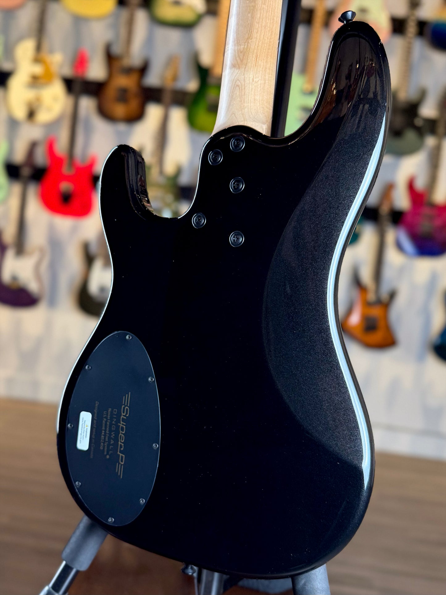 Dingwall Guitars SP1 4 String | Gloss Metallic Black