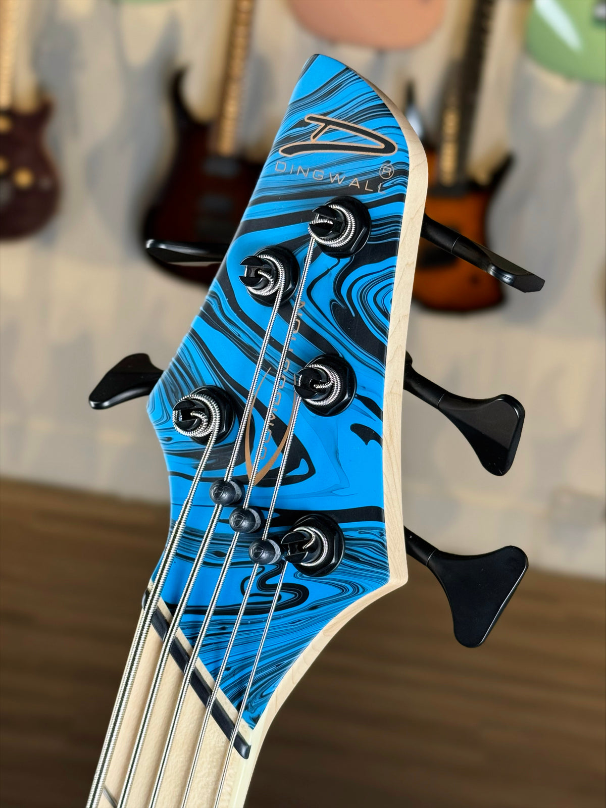Dingwall Guitars Adam "Nolly" Getgood NG Signature 5 String Limited Edition | Purple-to-Blue Fade Swirl (1 of 100)