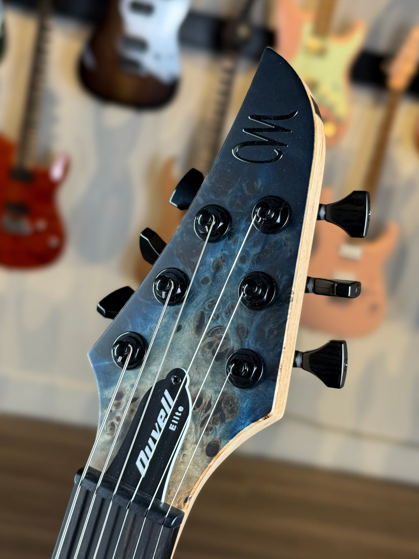 Mayones Duvell Elite 6 | Custom Color Blue Satin