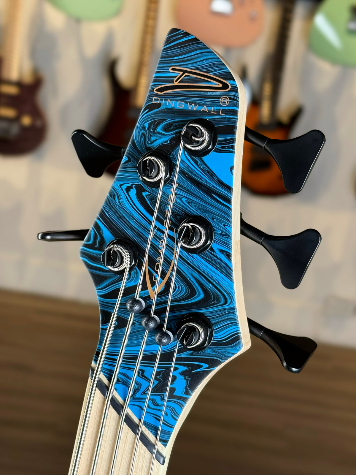 Dingwall Guitars Adam "Nolly" Getgood NG Signature 5 String Limited Edition | Purple-to-Blue Fade Swirl (1 of 100)