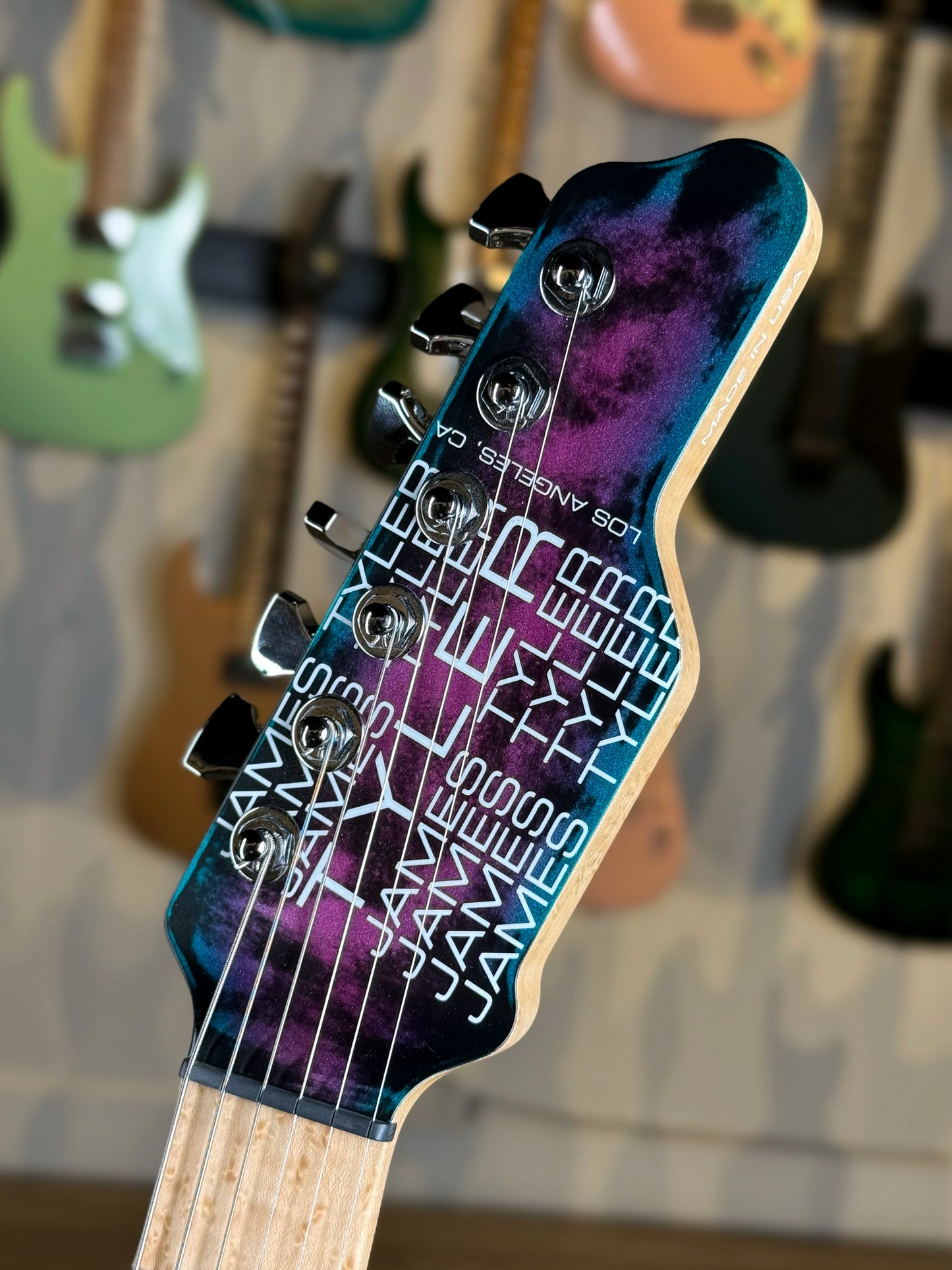 James Tyler Guitars Studio Elite HDX | Cosmic Watermelon Shmear