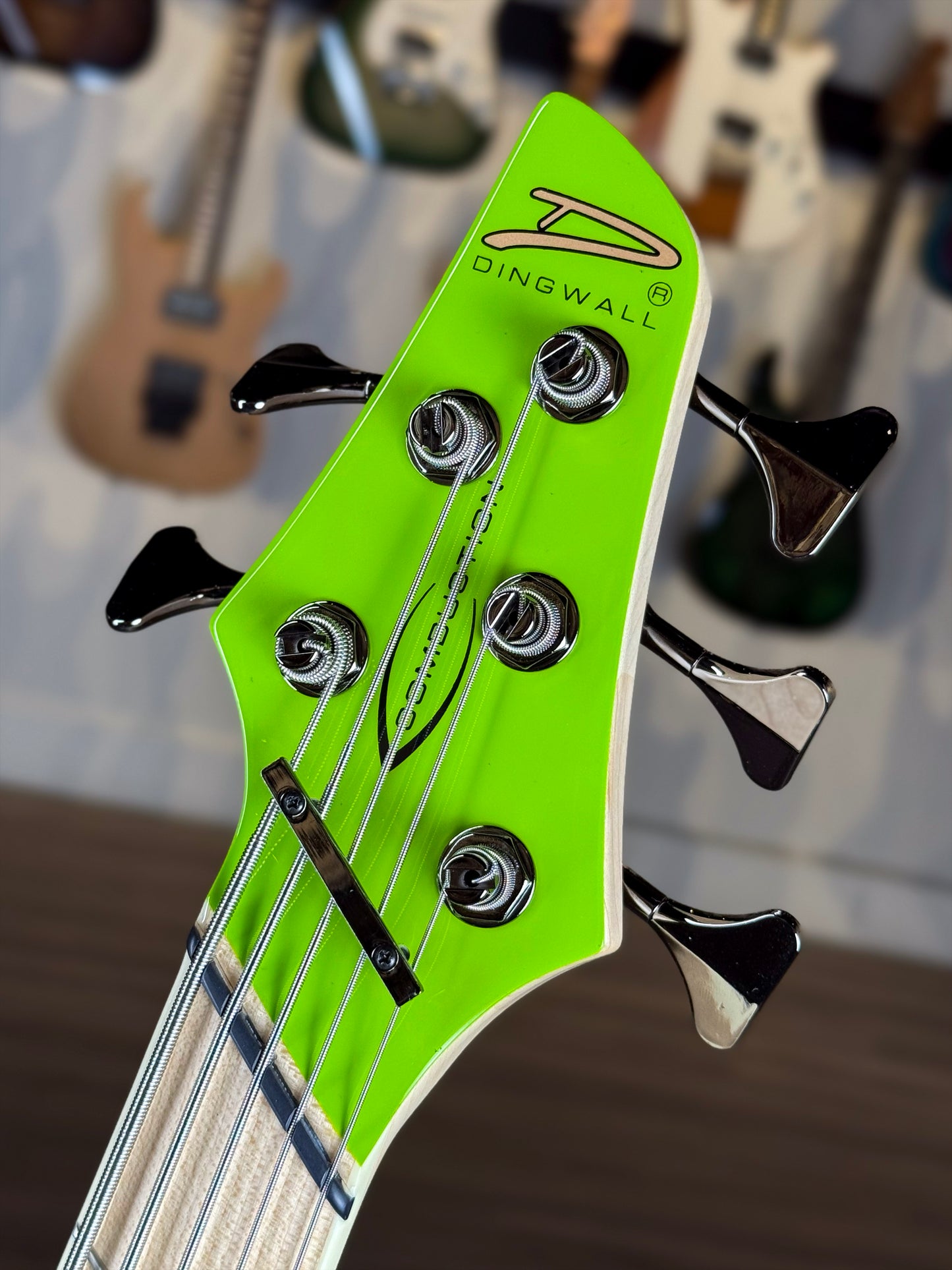 Dingwall Guitars Adam "Nolly" Getgood NG Signature 5 String | Gloss Ferrari Green