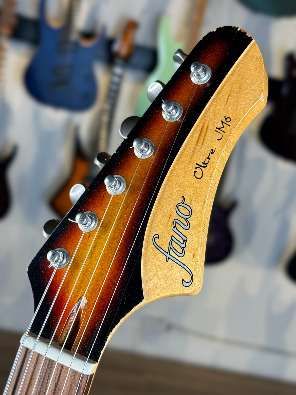 Fano Oltre JM6 Custom | 3-Tone Sunburst