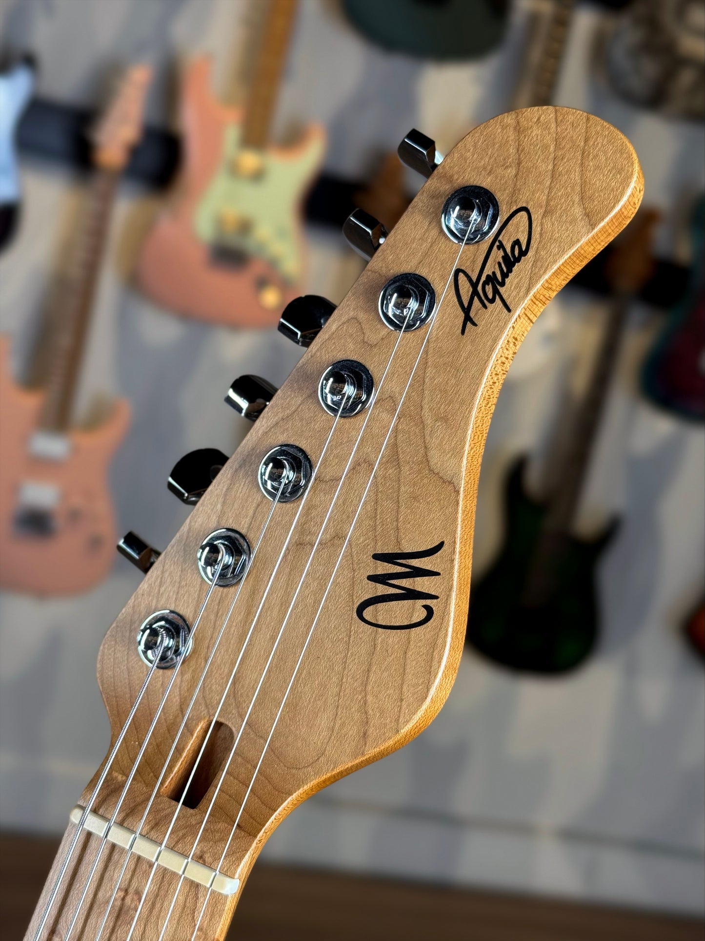 Mayones Aquila Aged V24 6 NAMM 2025 Limited Edition | Monolith Olive Green