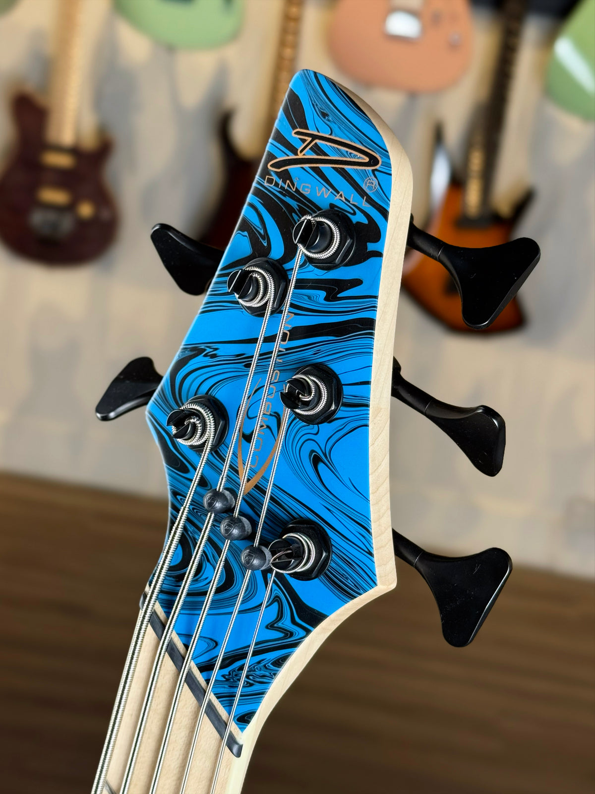 Dingwall Guitars Adam "Nolly" Getgood NG Signature 5 String Limited Edition | Purple-to-Blue Fade Swirl (1 of 100)