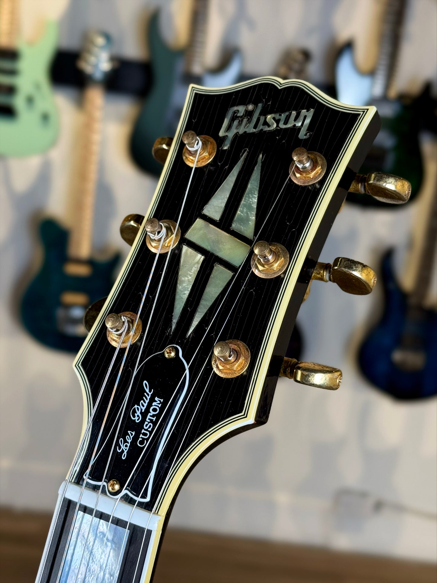 Gibson Les Paul USA Custom Shop M2M | Aged Ebony