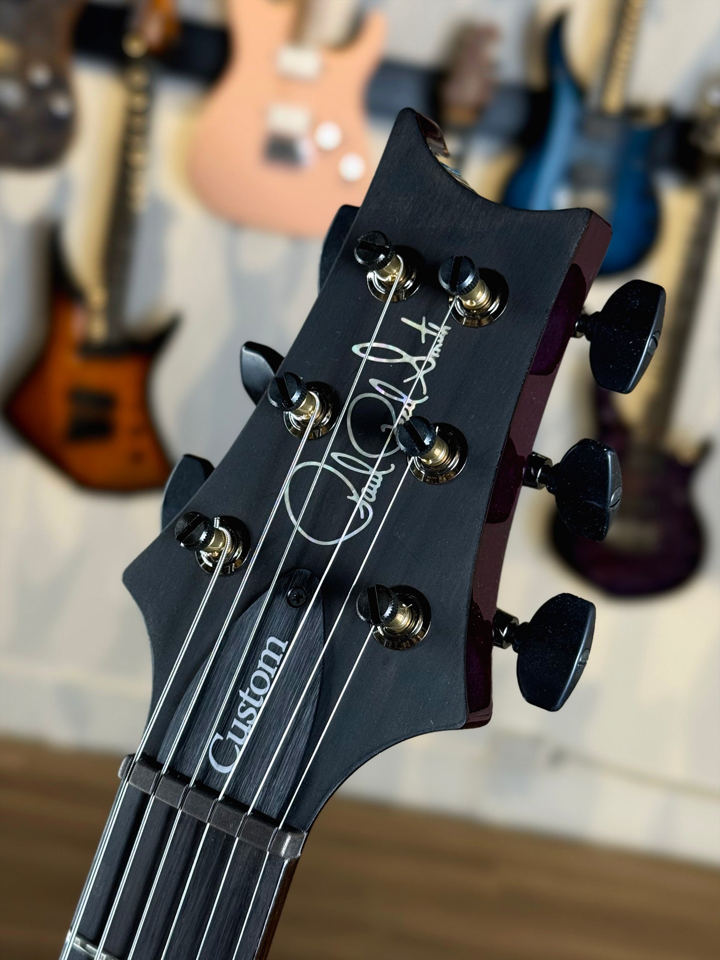 PRS Custom 24 Artist Top Wood Library Sprayer's Choice | Orchid Glow