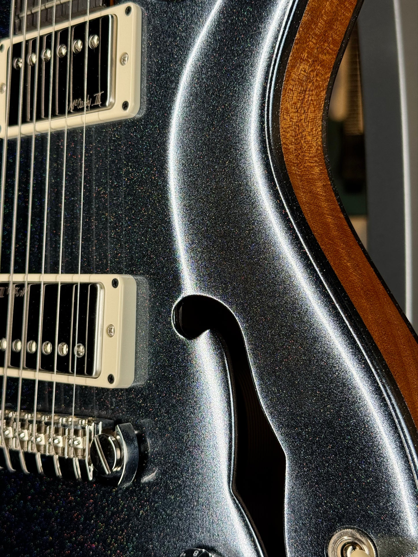 PRS Hollowbody II Piezo Sprayer's Choice | Gunmetal Sparkle