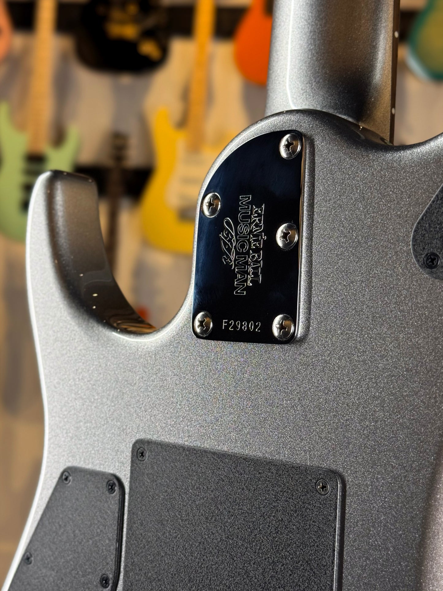 Ernie Ball Music Man JP13 7 String BFR (Ball Family Reserve) | Platinum Silver (Pre-Owned)