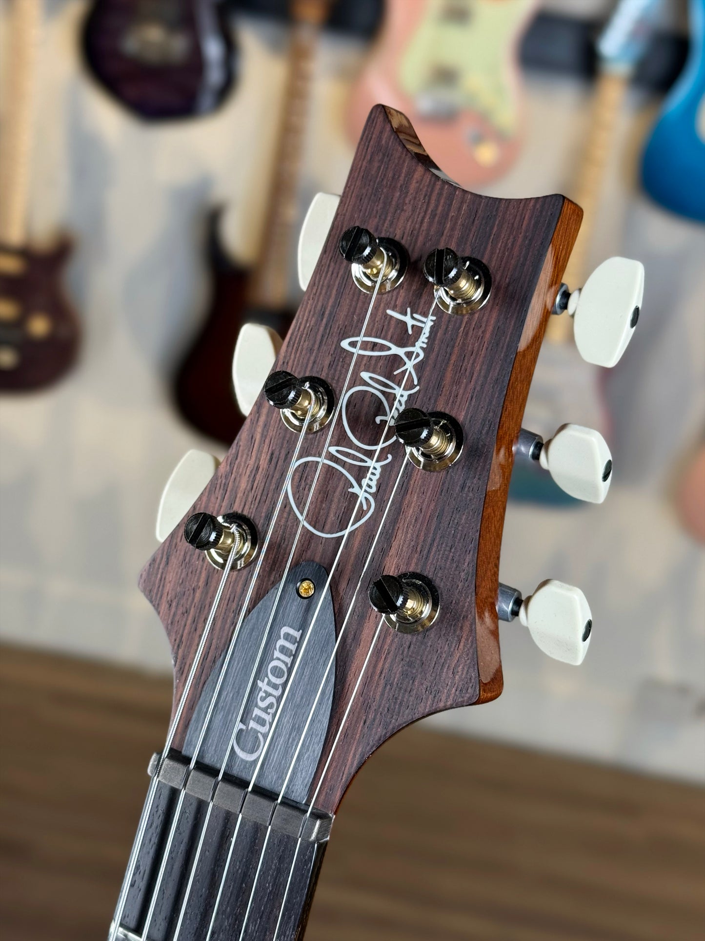 PRS Custom 24 "10-Top" | Natural Honey Burst (Hand-Picked Top)