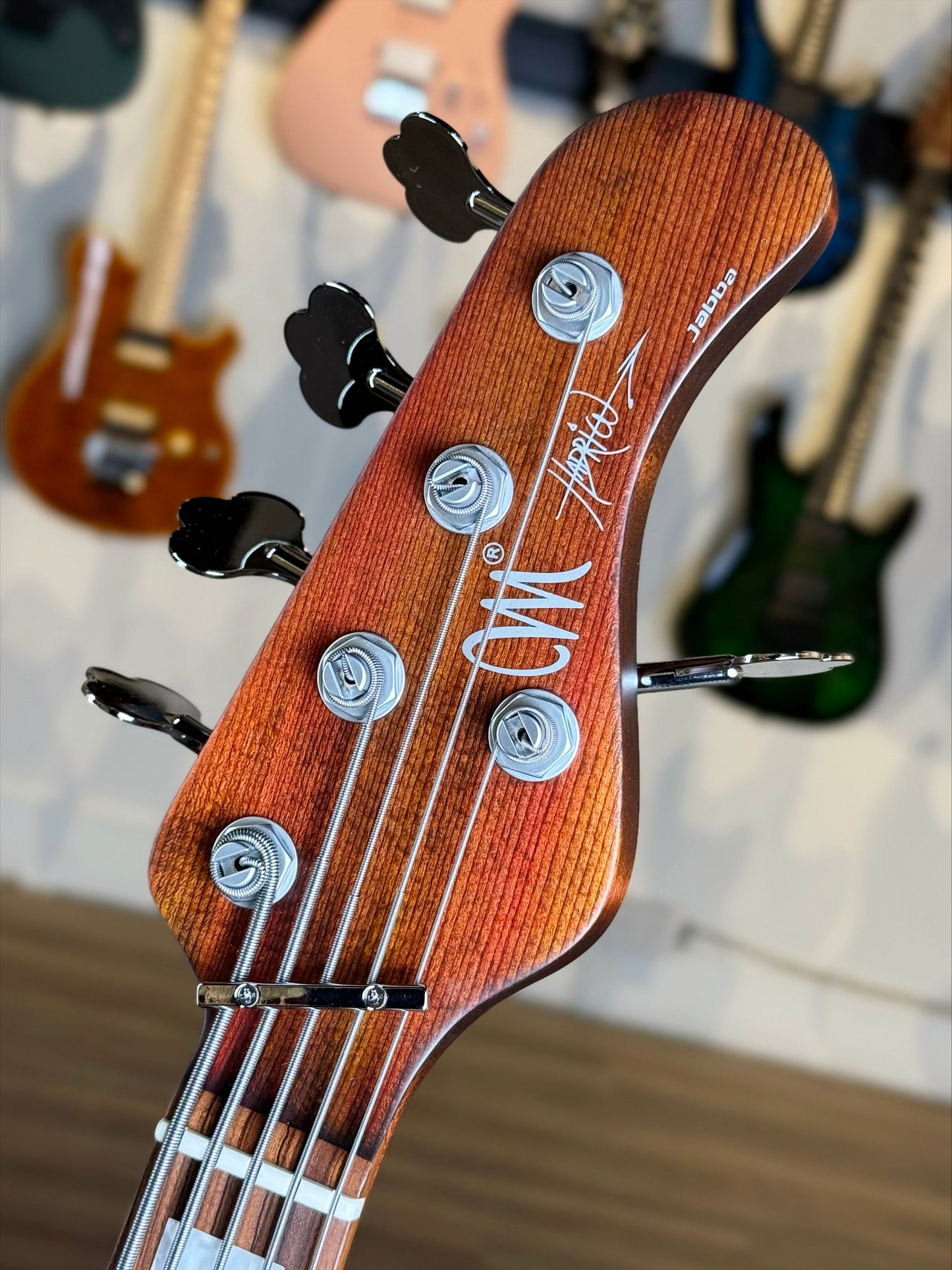 Mayones Jabba Custom HF 5 Hadrien Feraud Signature | Antique Brown Satin