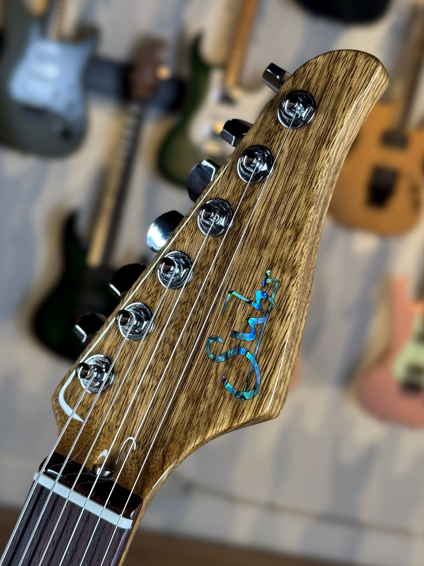 Suhr Modern Custom | Faded Trans Green Burst