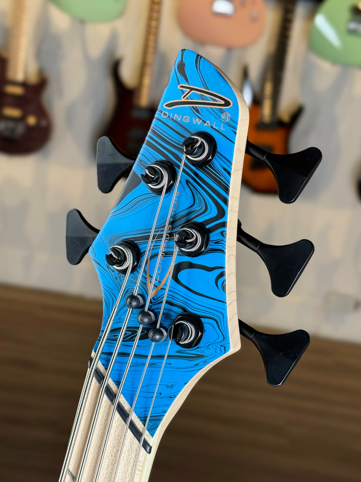 Dingwall Guitars Adam "Nolly" Getgood NG Signature 5 String Limited Edition | Purple-to-Blue Fade Swirl (1 of 100)