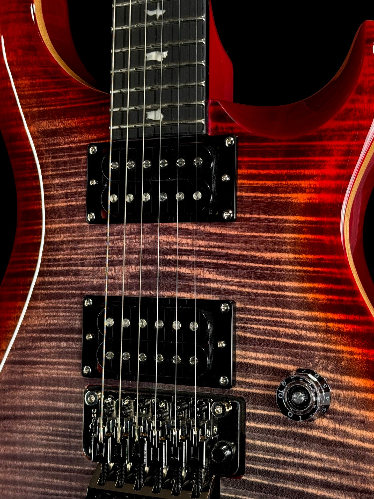 PRS SE Custom 24 "Floyd" | Charcoal Cherry Burst