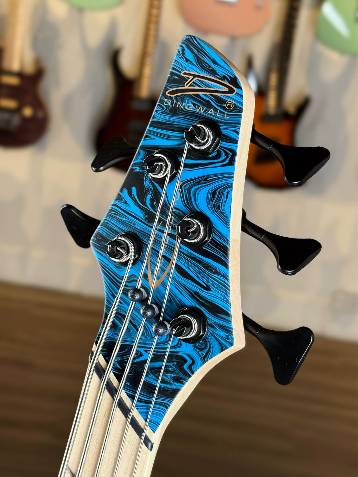 Dingwall Guitars Adam "Nolly" Getgood NG Signature 5 String Limited Edition | Purple-to-Blue Fade Swirl (1 of 100)