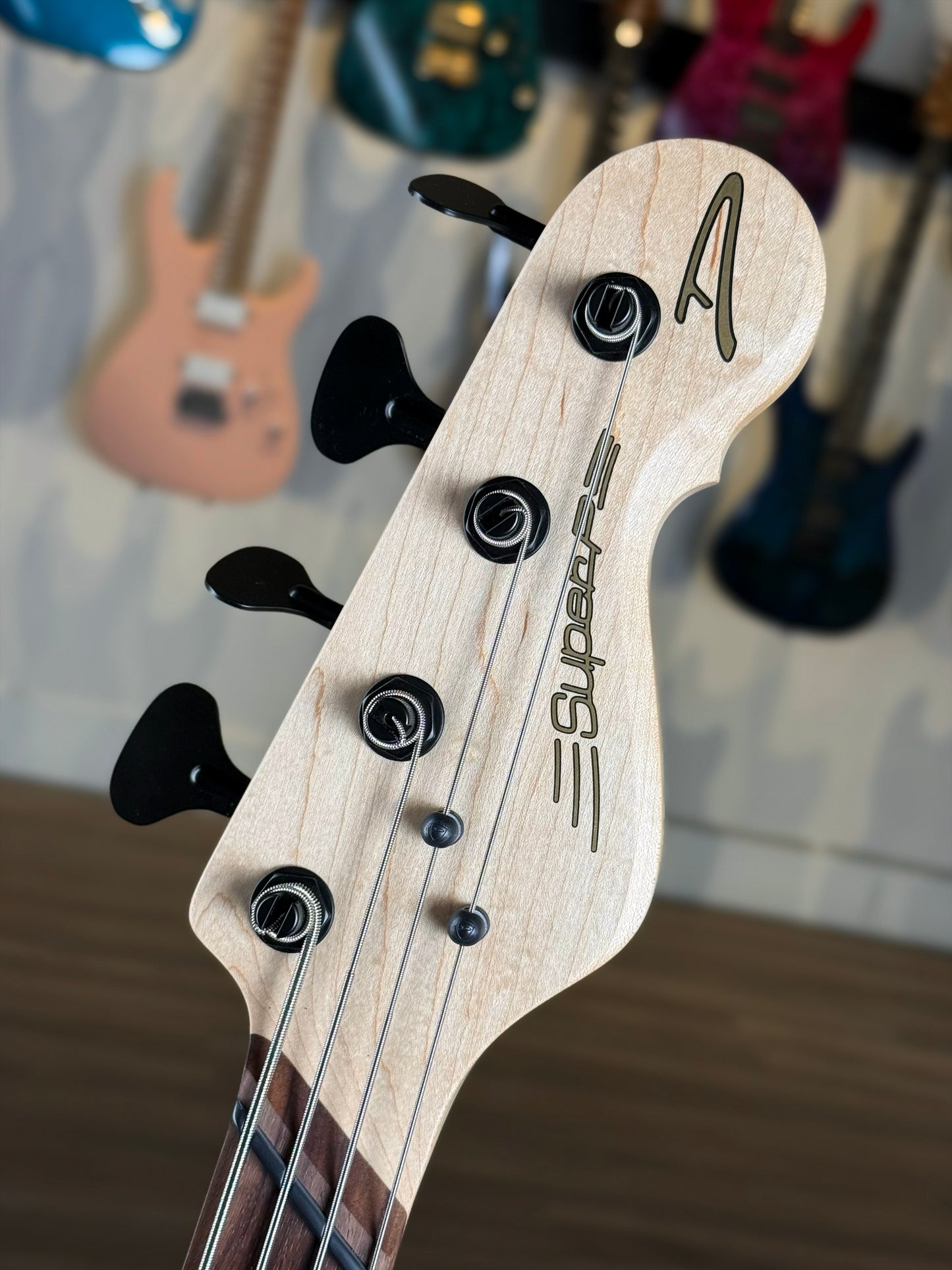 Dingwall Guitars SP1 4 String | Gloss Metallic Black