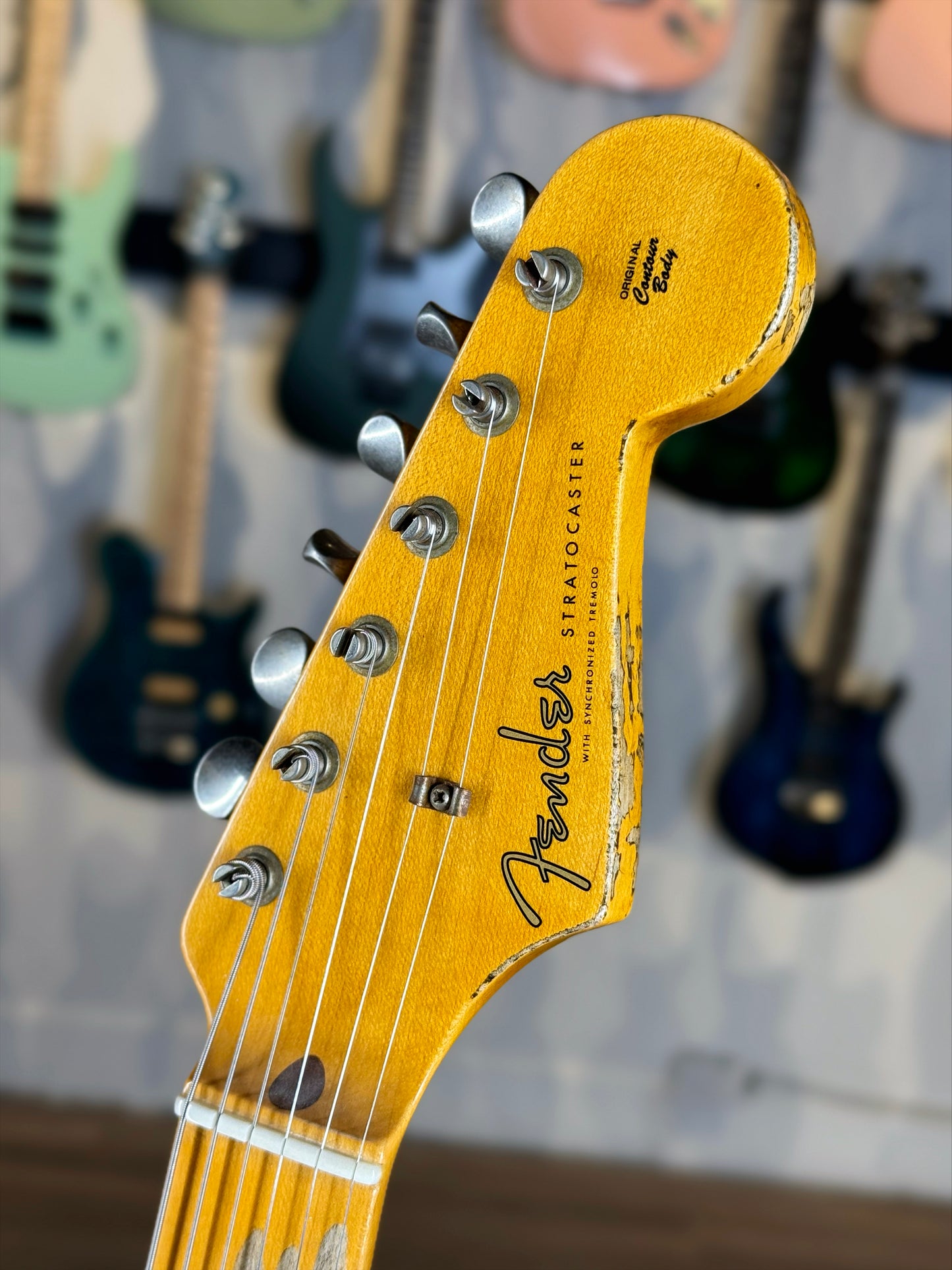 Fender Custom Shop Stratocaster '58 NAMM Limited Edition | Super Faded Aged Sonic Blue Over 2 Color Sunburst