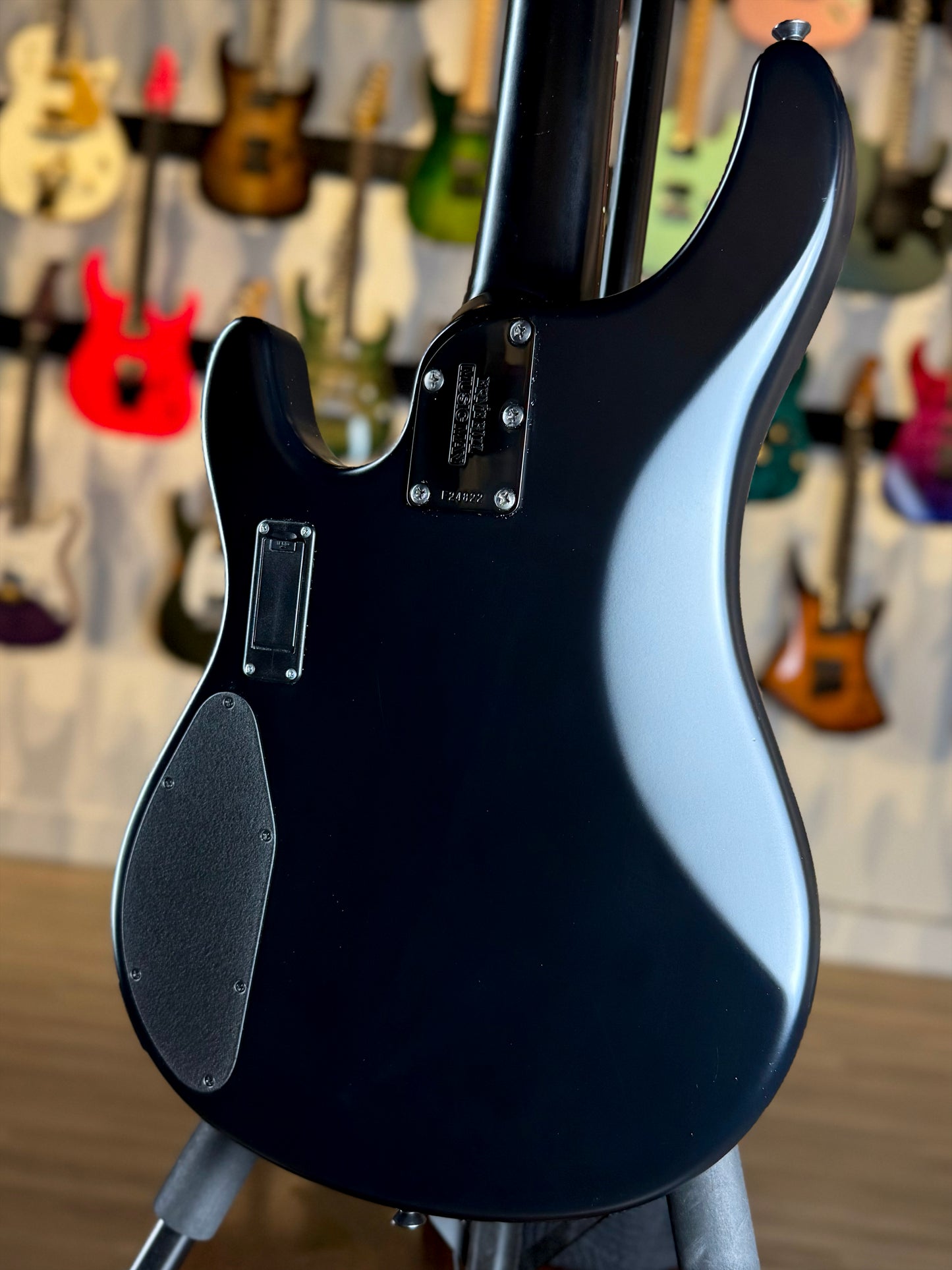 Ernie Ball Music Man Sterling 4 H | Stealth Black (Pre-Owned)