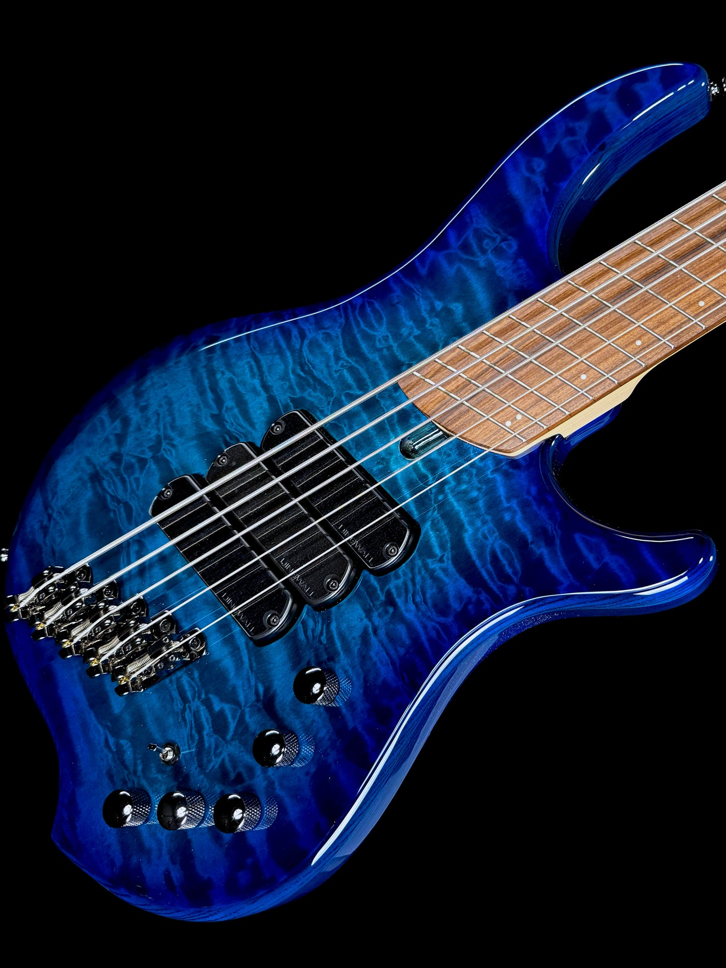 Dingwall Guitars Combustion C3 5 String | Indigoburst Quilt