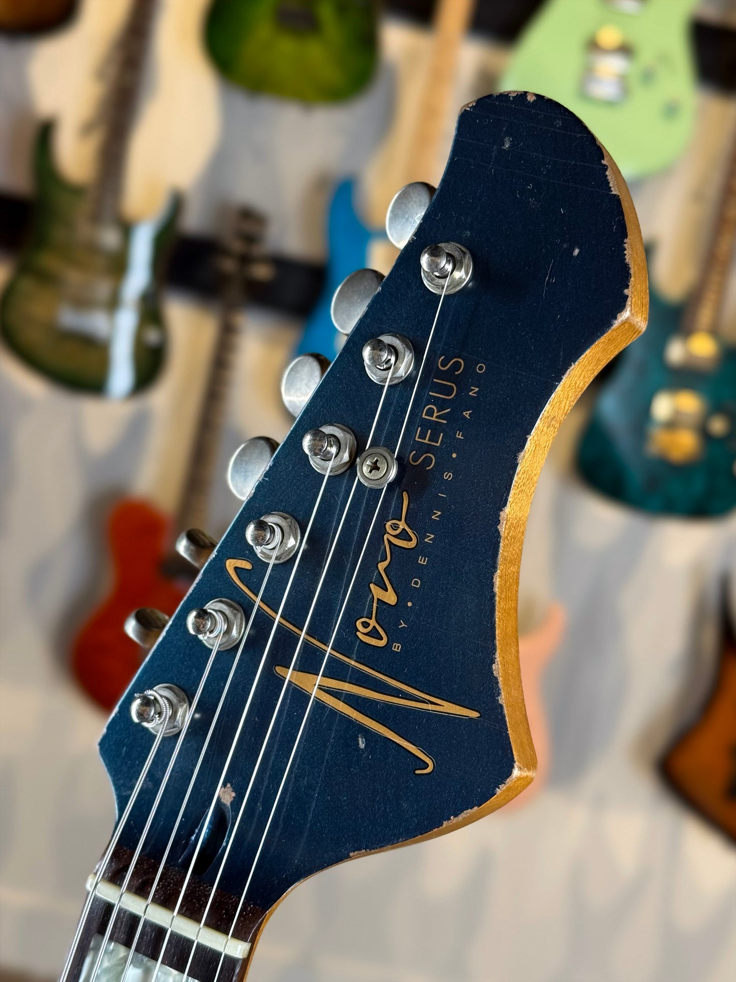 Novo Guitars Serus J Custom | Lake Como Blue
