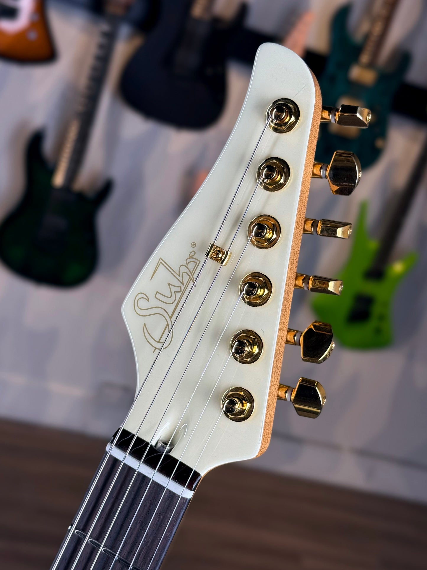Suhr Mateus Asato Classic T Signature Series | 'MA' White
