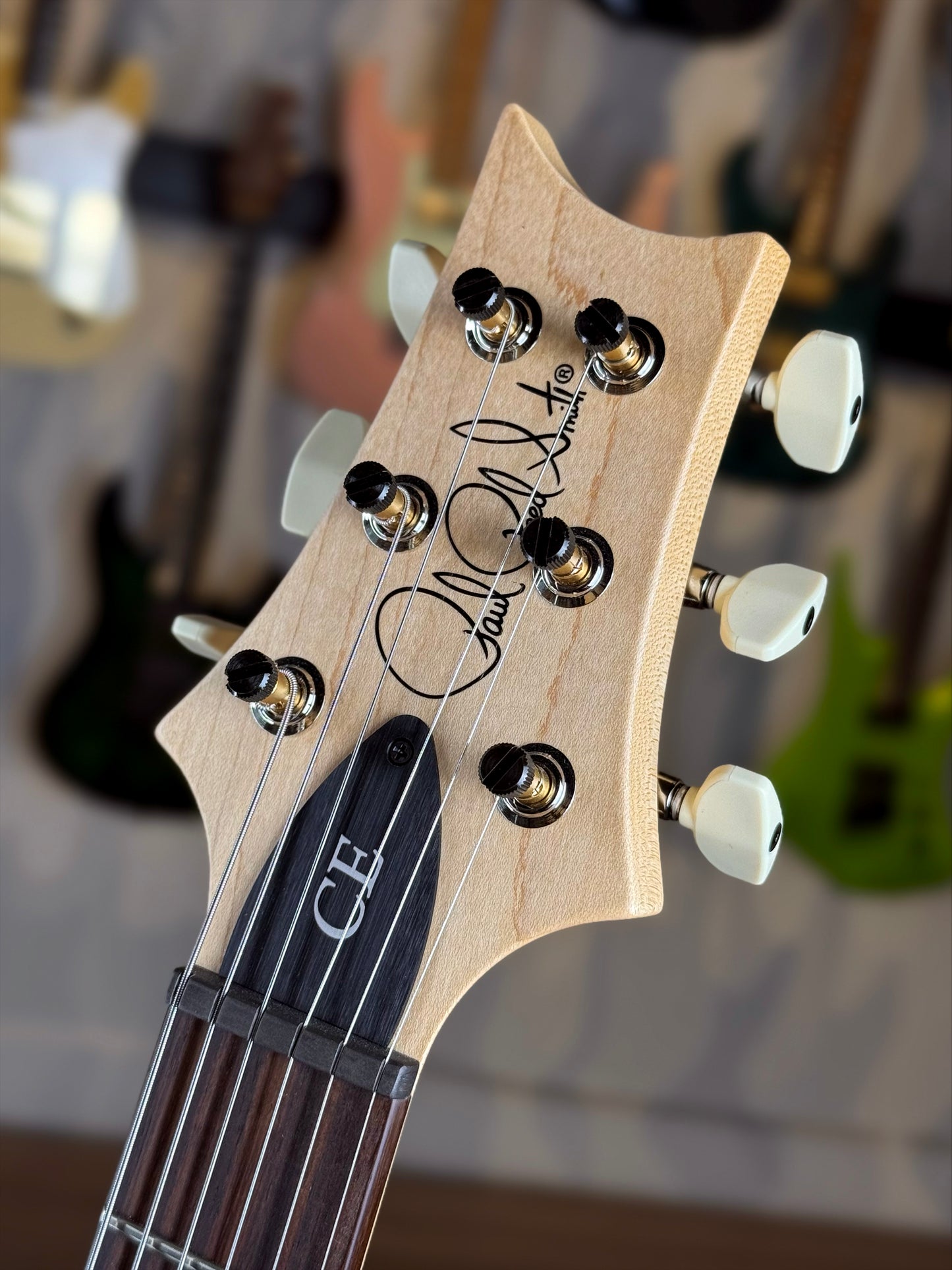 PRS CE 24 | Custom Color Trans Blue Green Burst (Hand Selected Top)