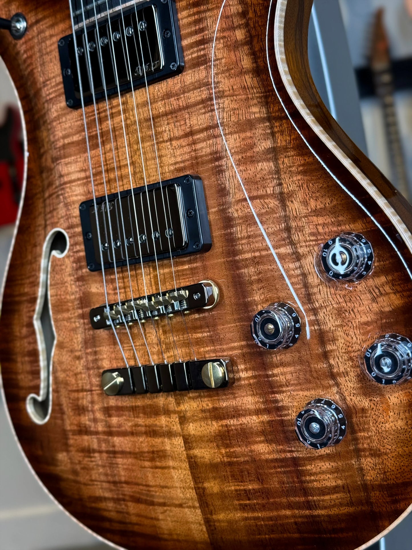 PRS Private Stock McCarty 594 Semi-Hollow | Koa Natural Smokeburst