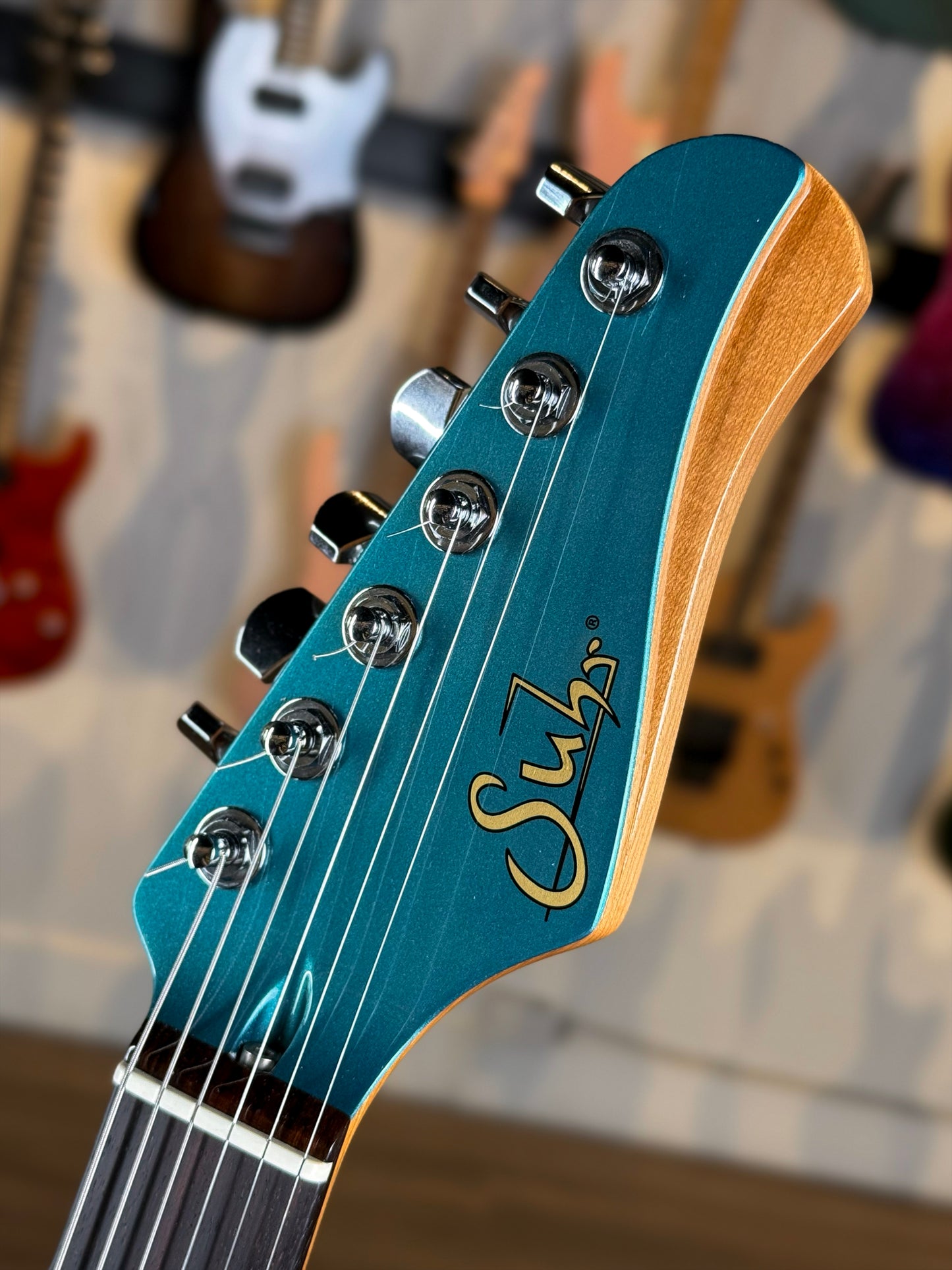 Suhr Classic JM Anqtue Funk Limited Edition | Ocean Turquoise Metallic (Pre-Owned)