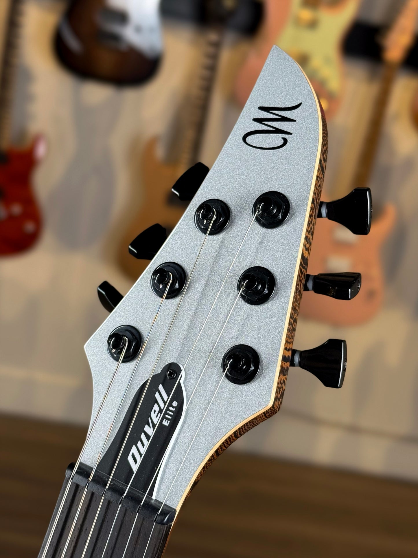 Mayones Duvell Elite 6 | Monolith Custom Silver Metallic